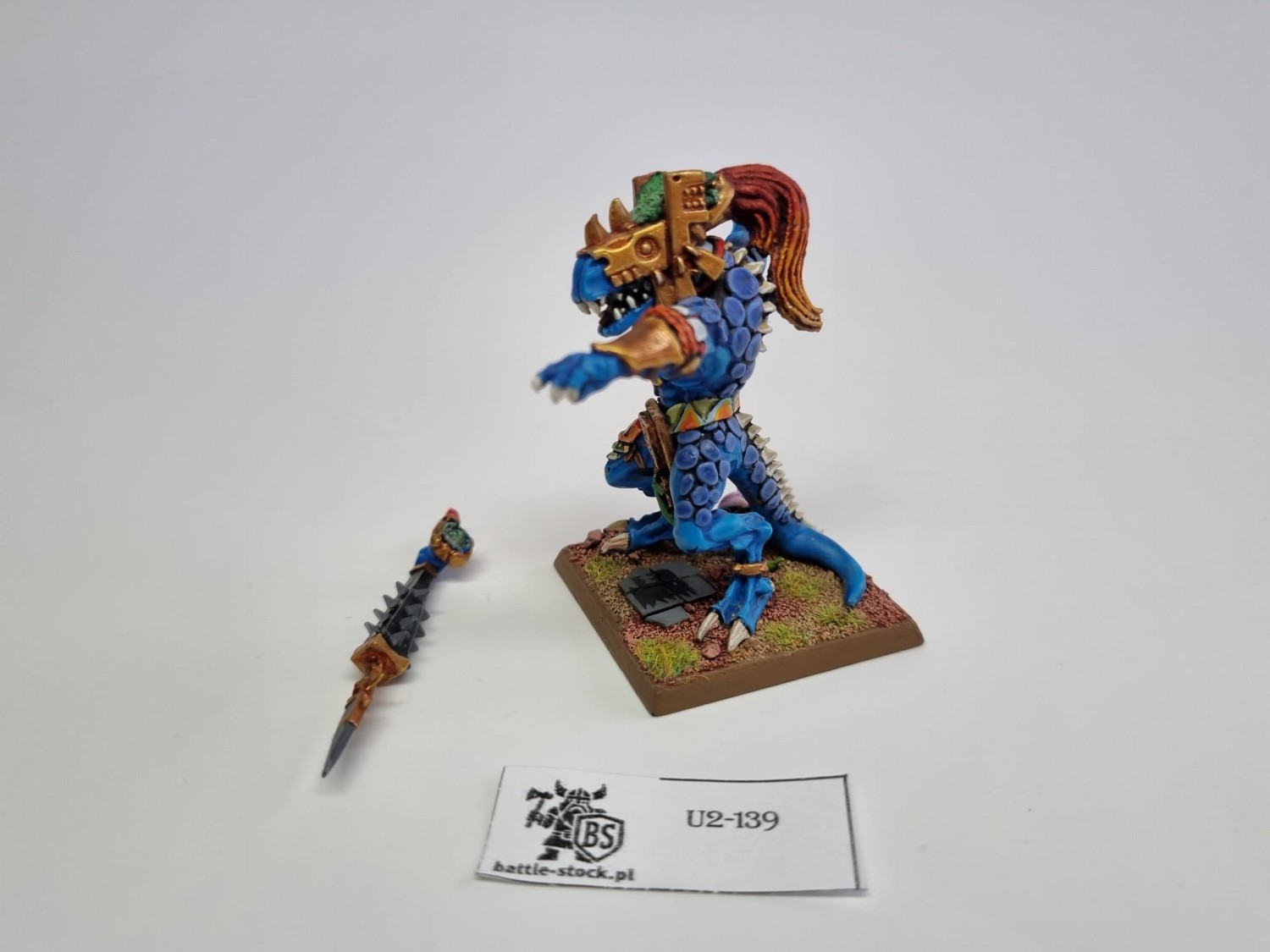 WFB lizardmen konwersja kroxigor z belakora