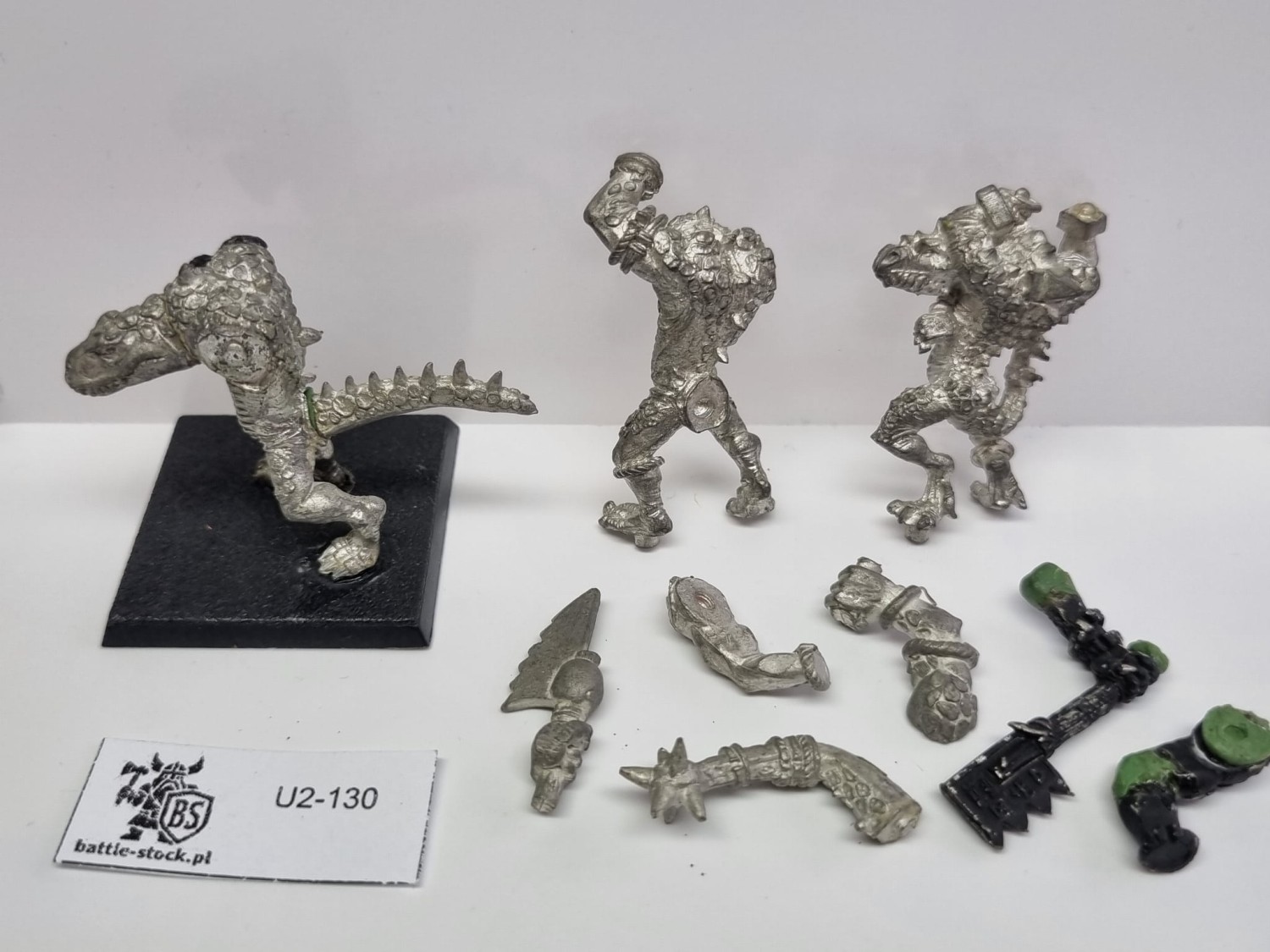 WFB lizardmen zestaw niekompletni kroxigors