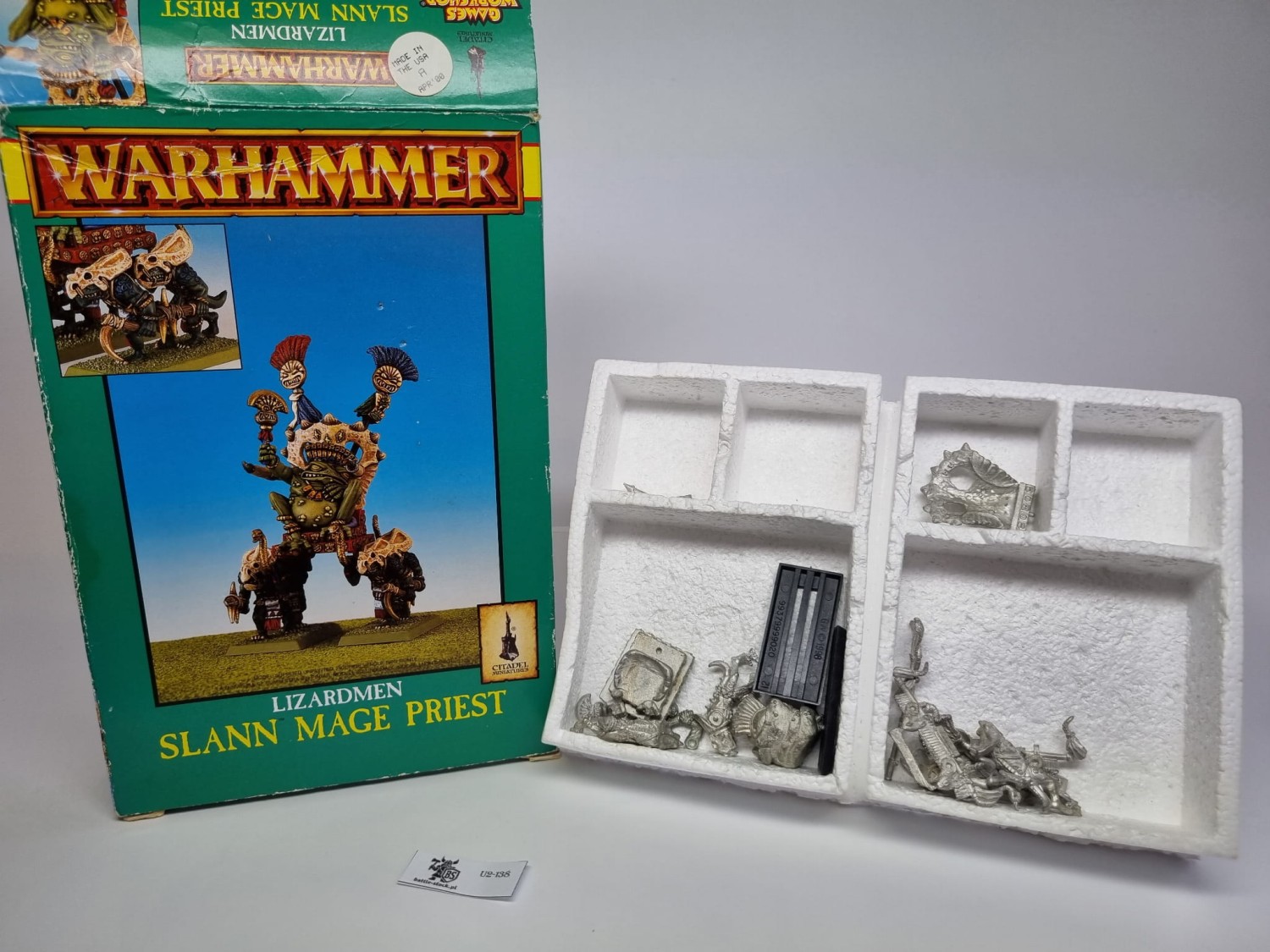 WFB lizardmen niekompletny slann