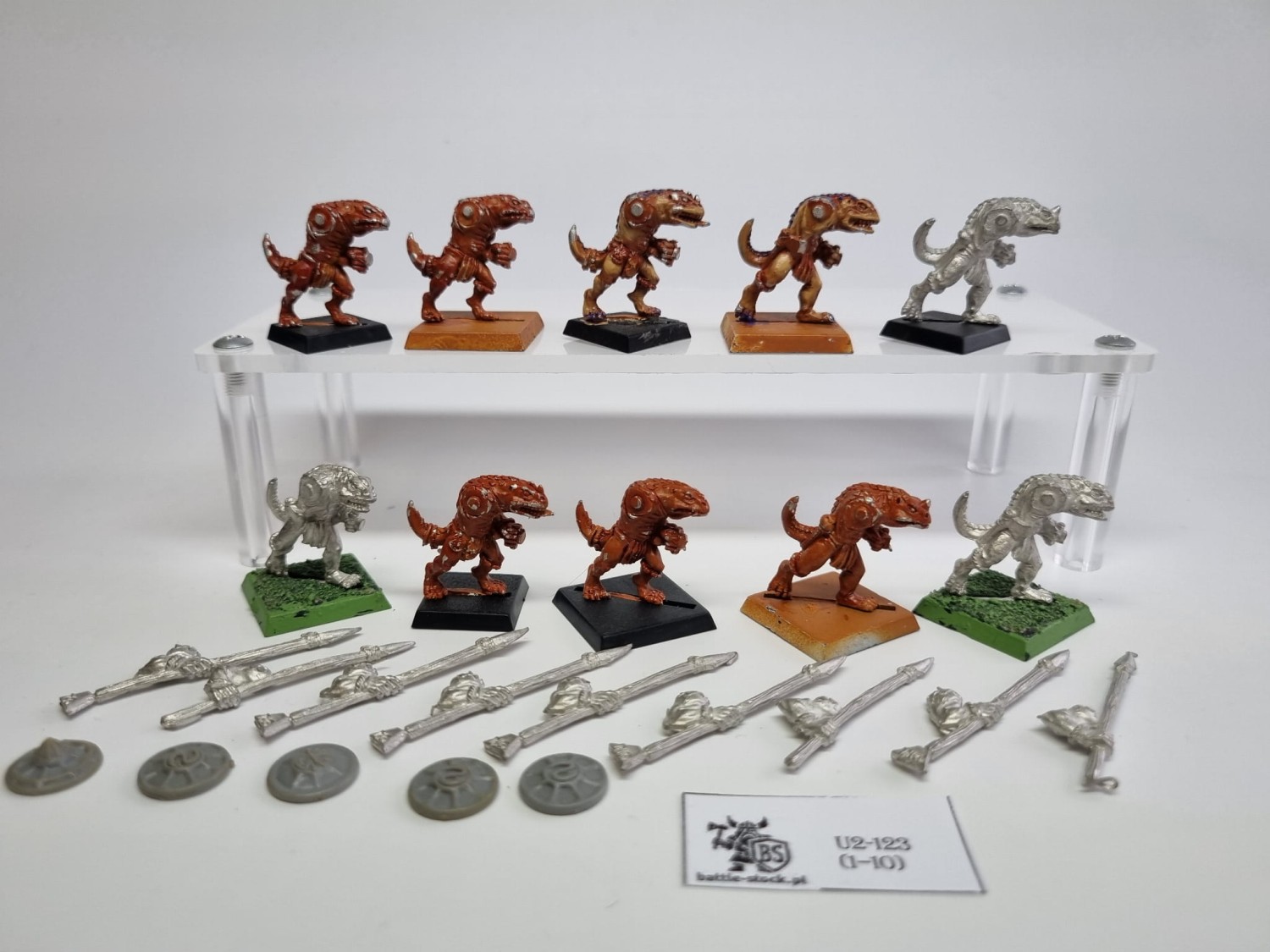 WFB lizardmen saurus warriors 5ed