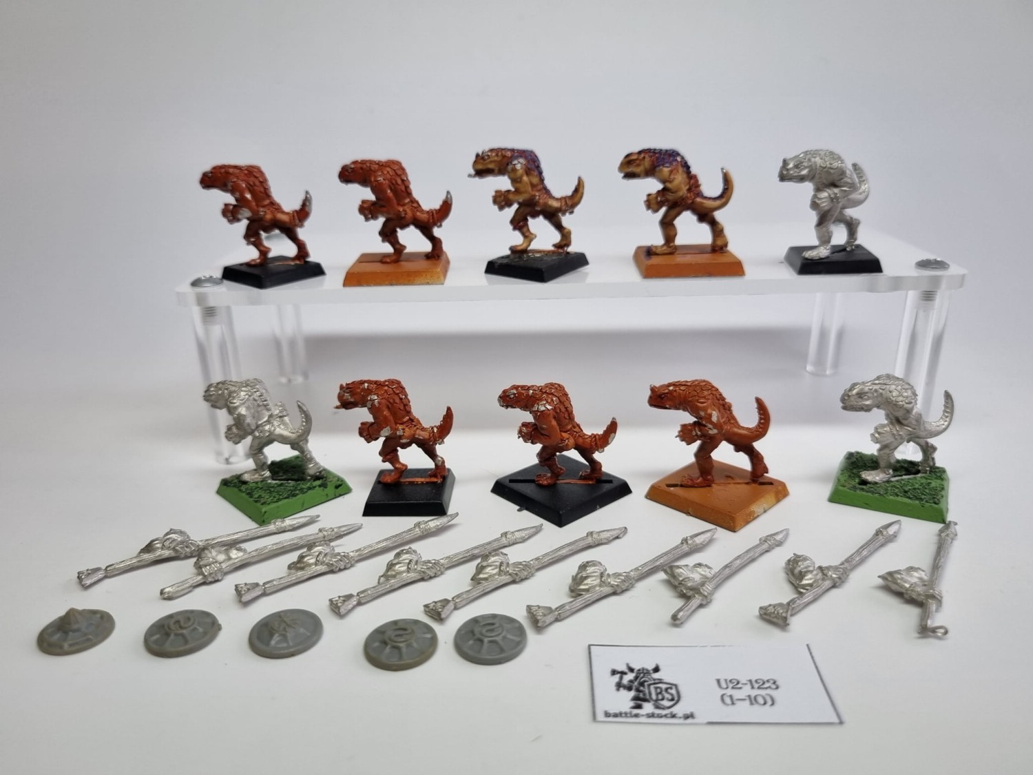 WFB lizardmen saurus warriors 5ed