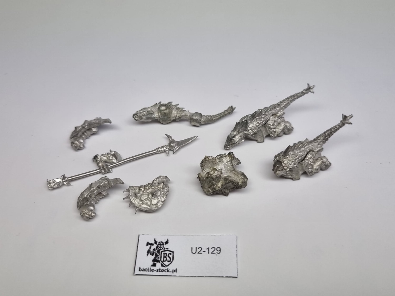 WFB lizardmen zestaw niekompletni cold one riders