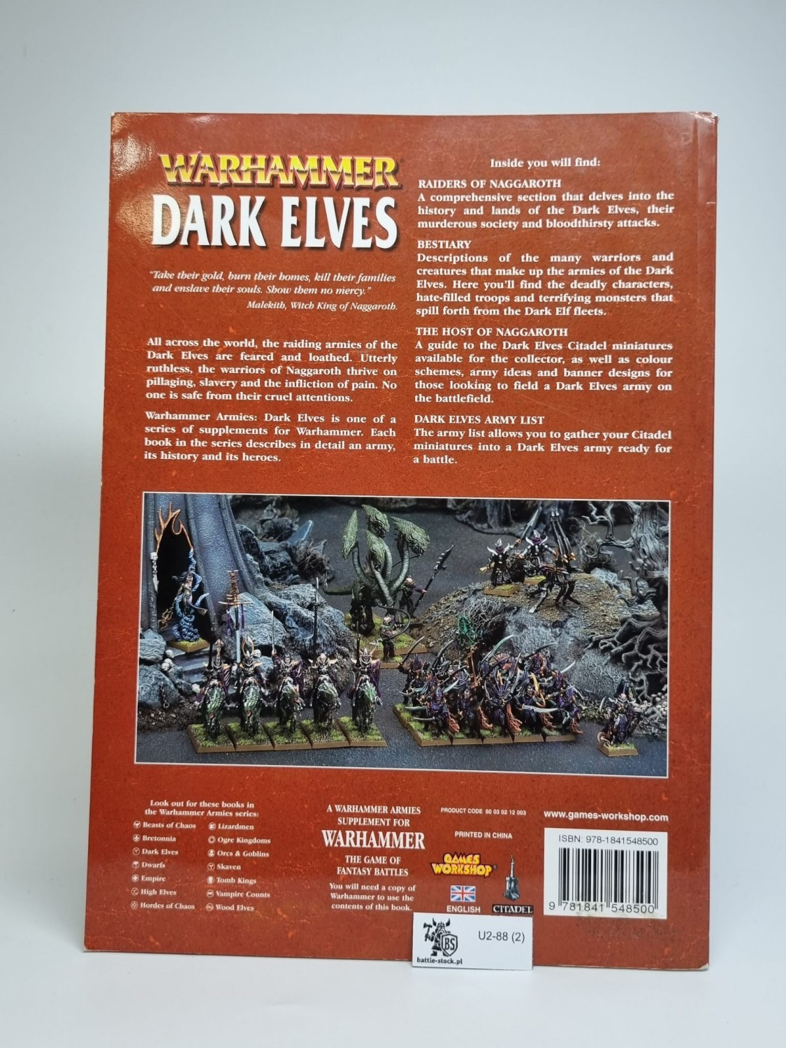 armybook dark elves