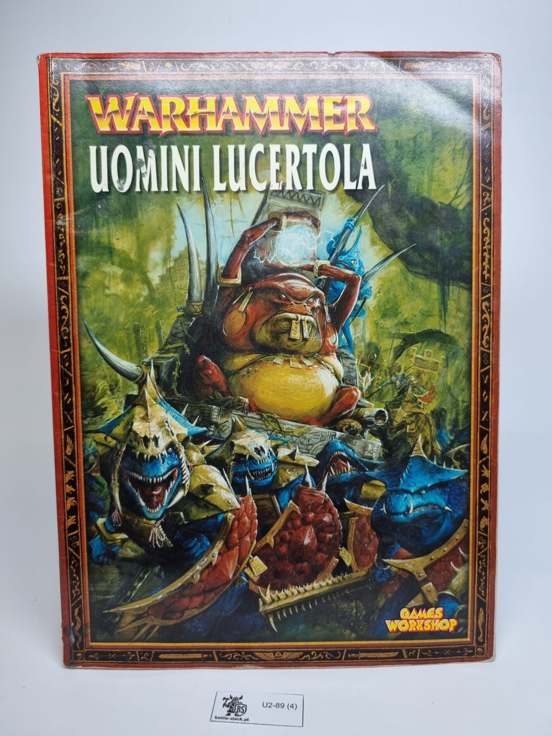 armybook lizardmen po włosku! Podniszczony