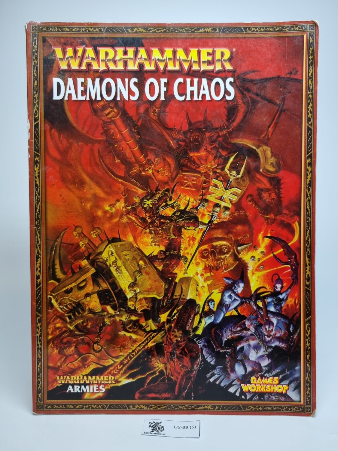 armybook daemons of chaos podniszczony