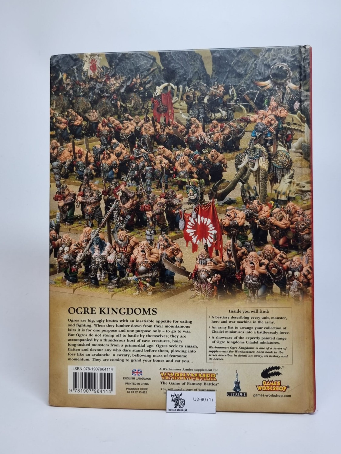 armybook ogre kingdom 8ed (podniszczone rogi)
