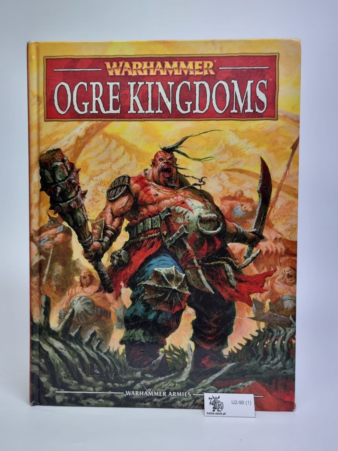 armybook ogre kingdom 8ed (podniszczone rogi)