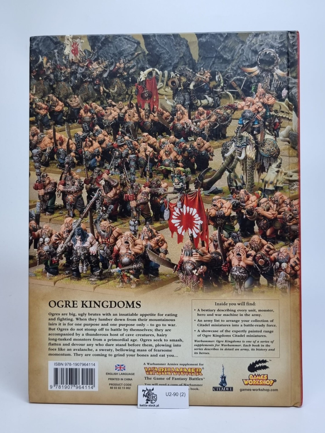 armybook ogre kingdom 8ed (podniszczone rogi)