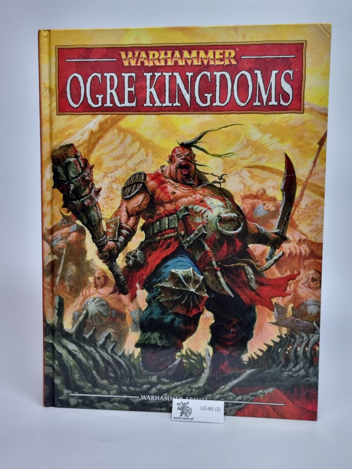 armybook ogre kingdom 8ed (podniszczone rogi)