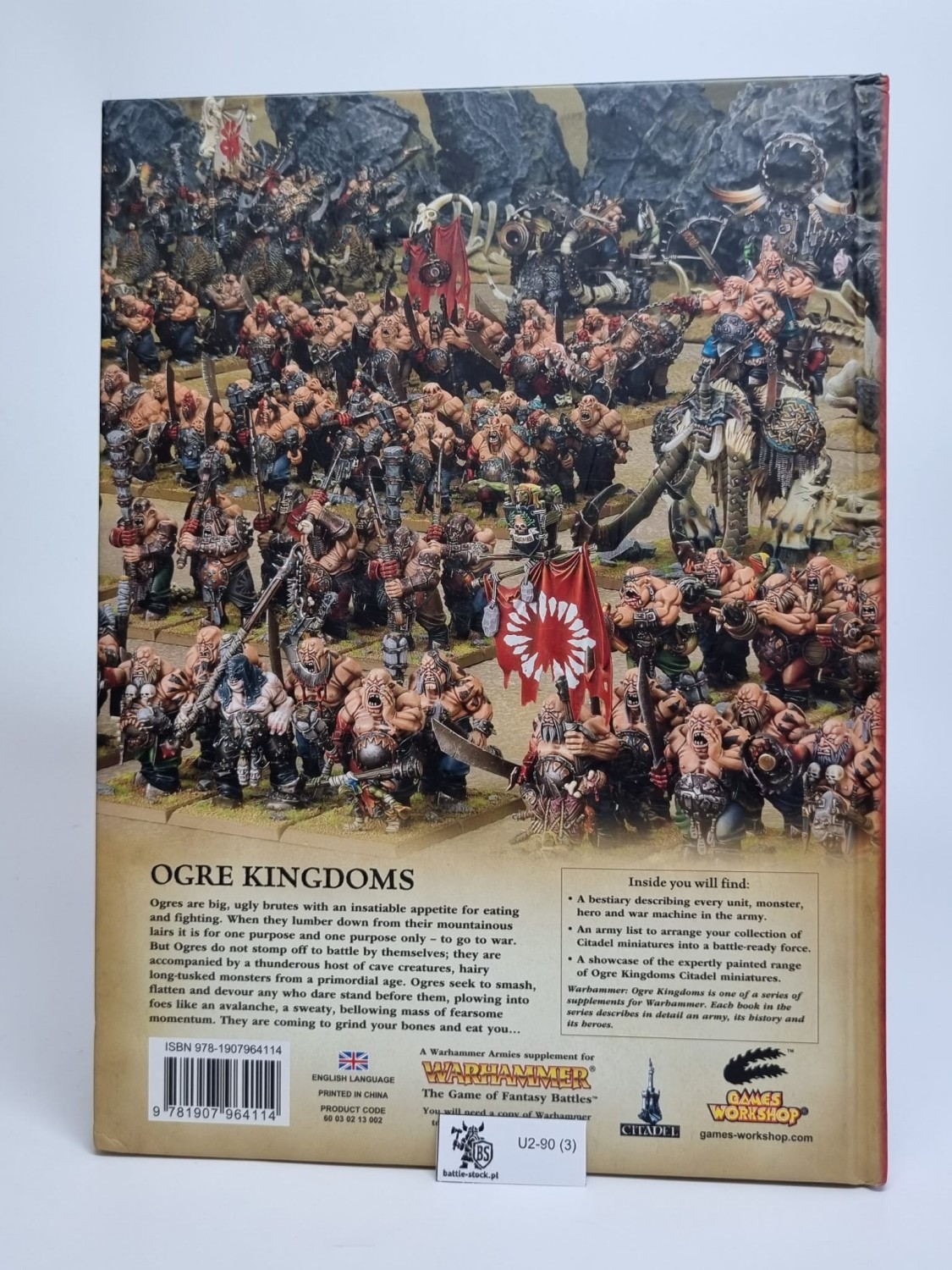 armybook ogre kingdom 8ed (podniszczone rogi)