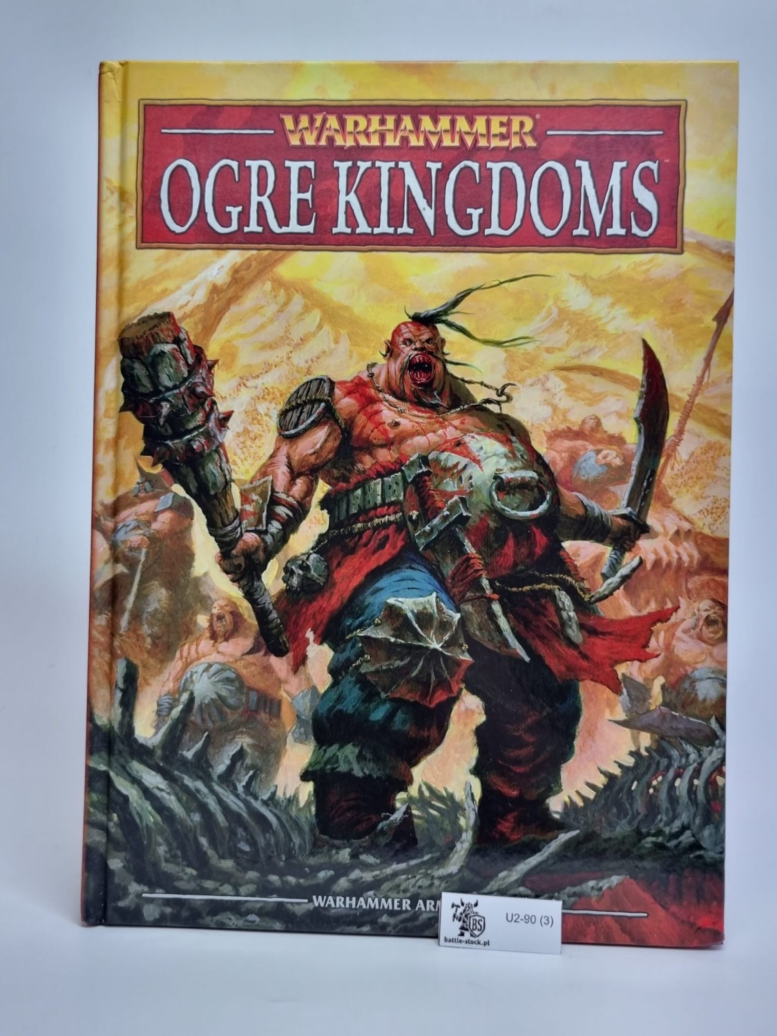 armybook ogre kingdom 8ed (podniszczone rogi)