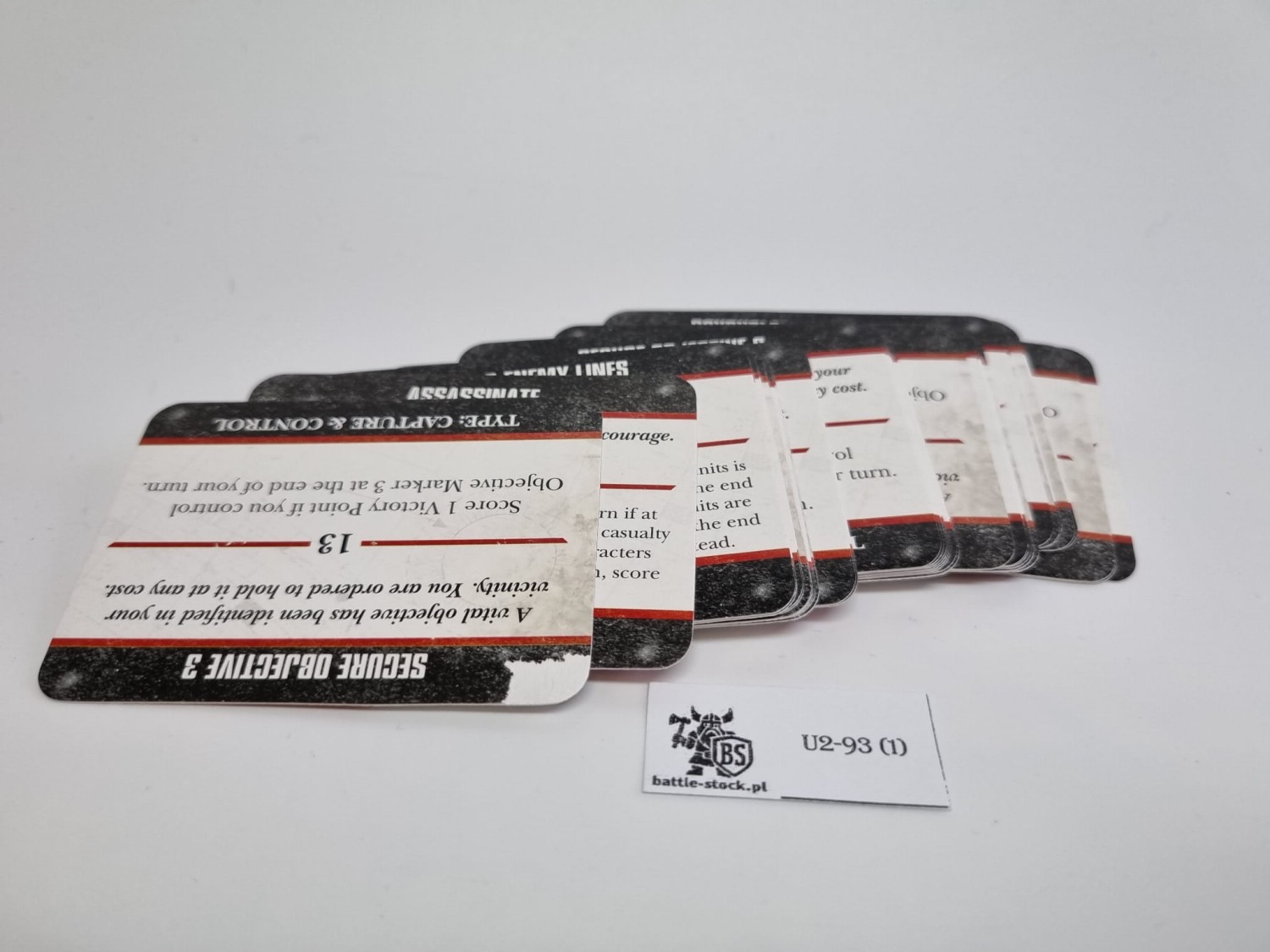 tactical objectives (1 karta uszkodzona)