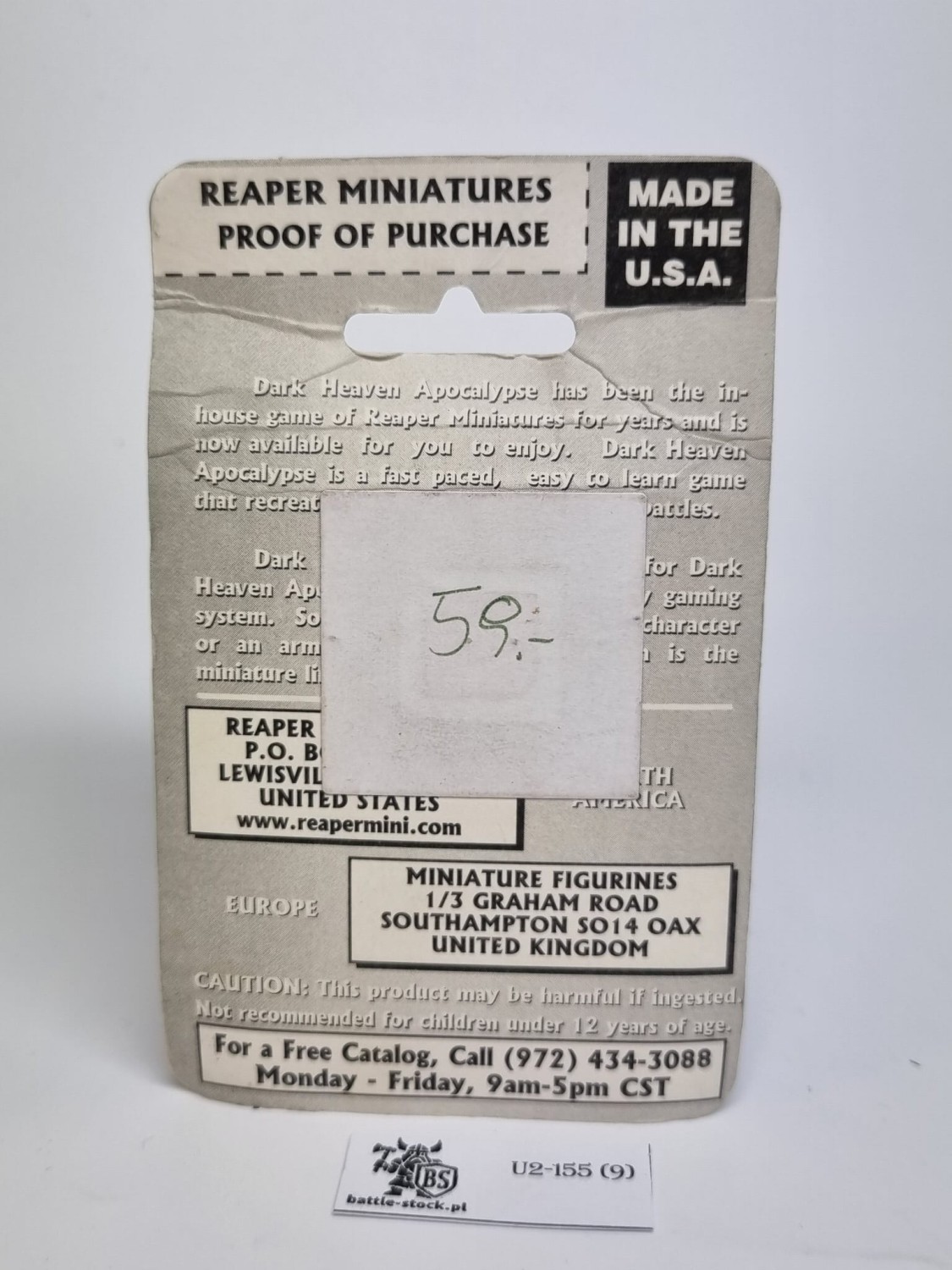 reaper dark heaven apocalypse