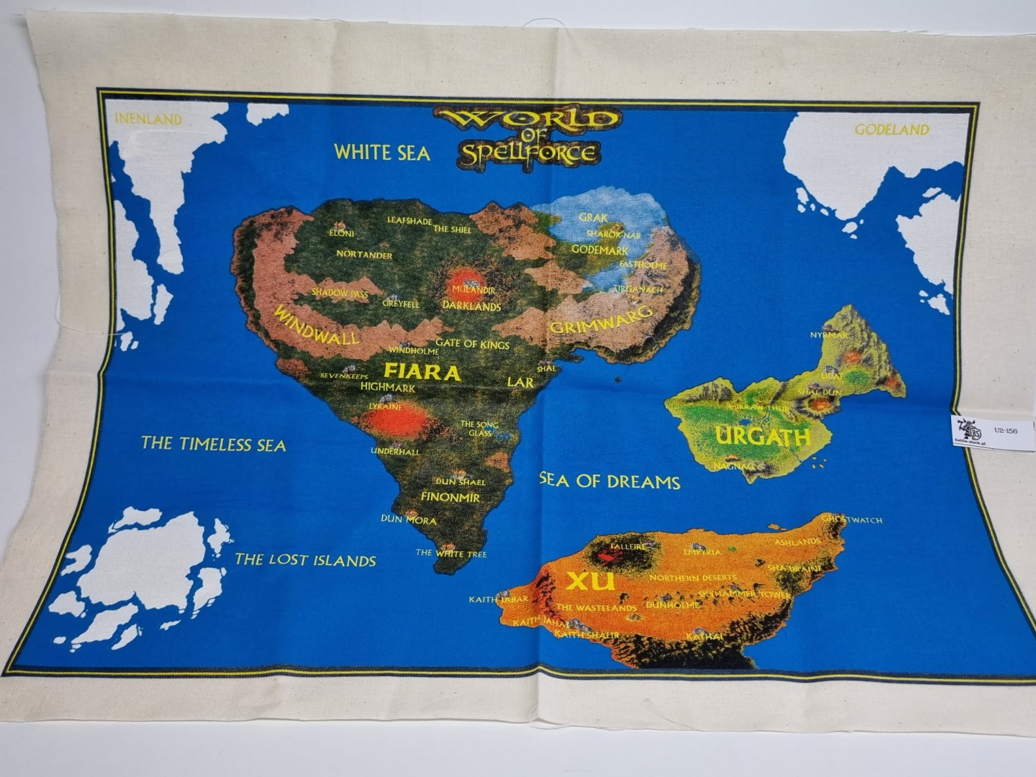 world of spellforce map