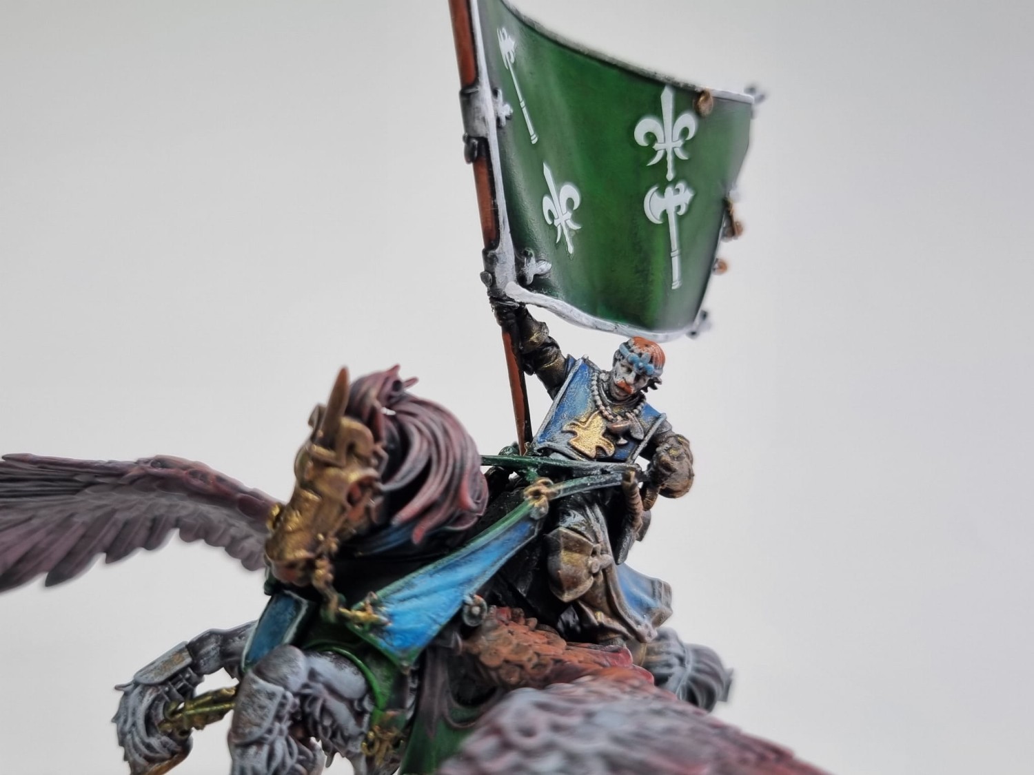 WFB bretonia lord on pegasus
