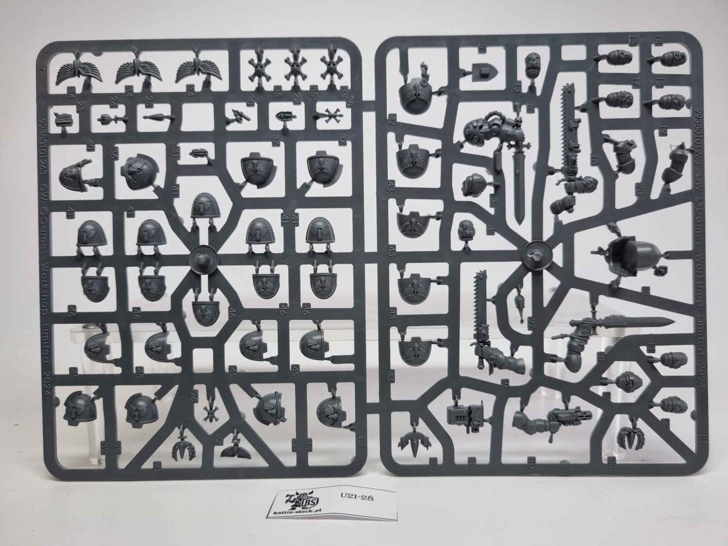 Blood Angels upgrade sprue