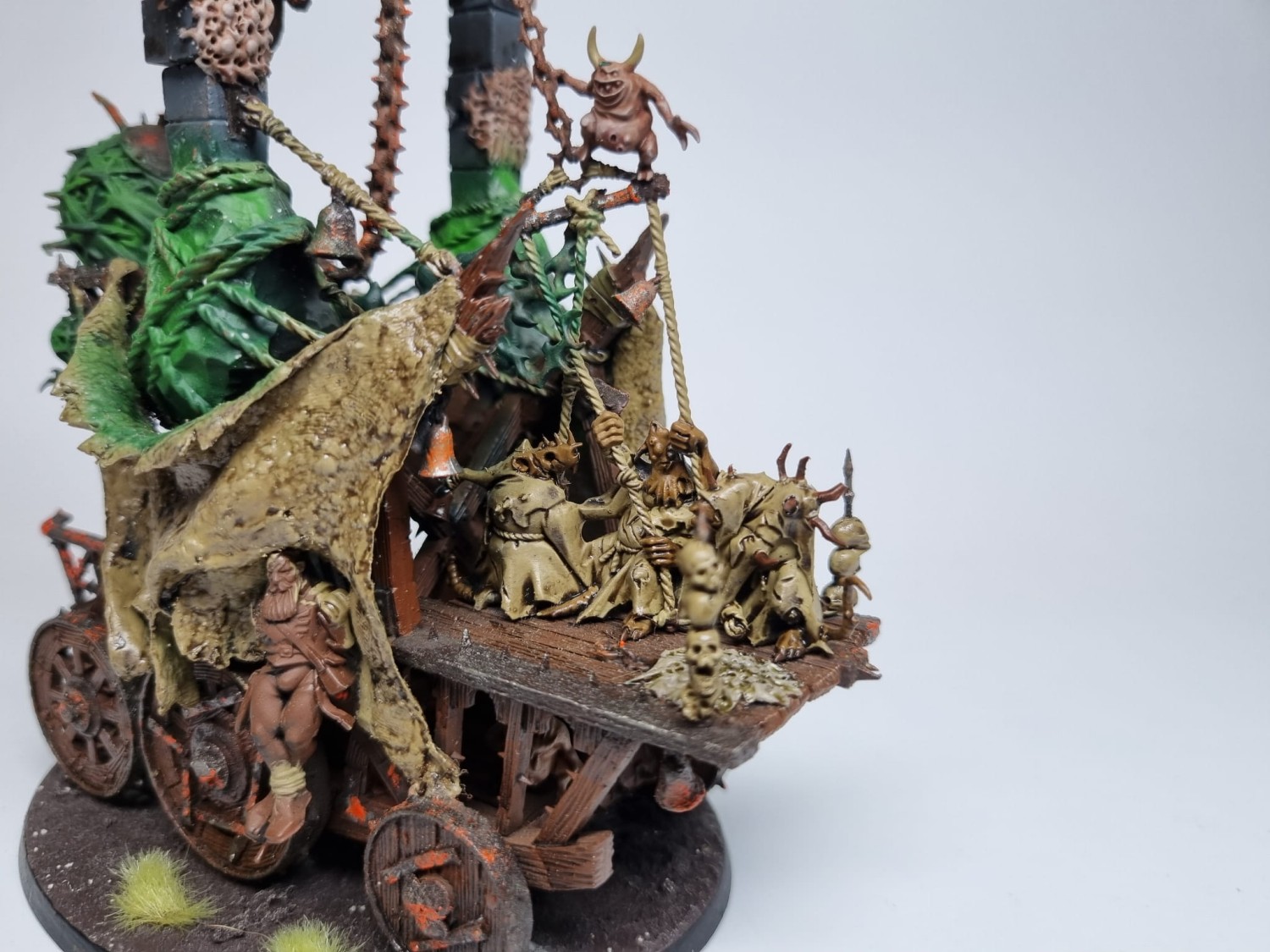 AoS nurgle Nurgle screaming bell PIĘKNA KONWERSJA