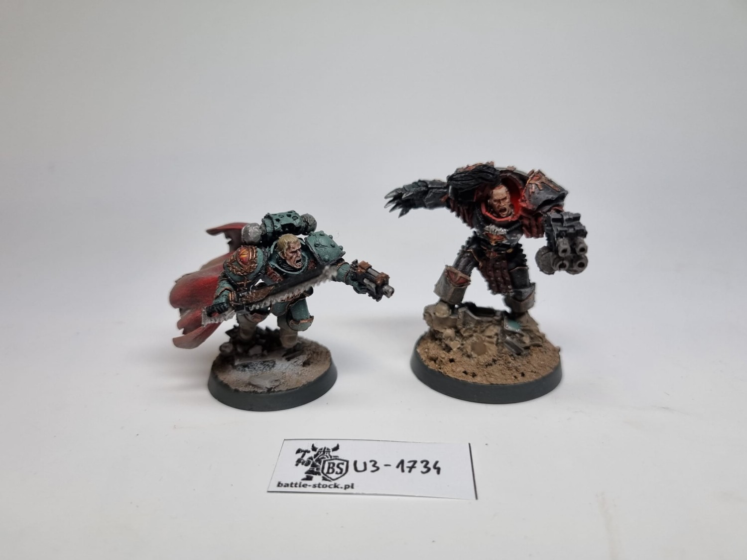 40k CSM Abaddon and Loken bez podstawki