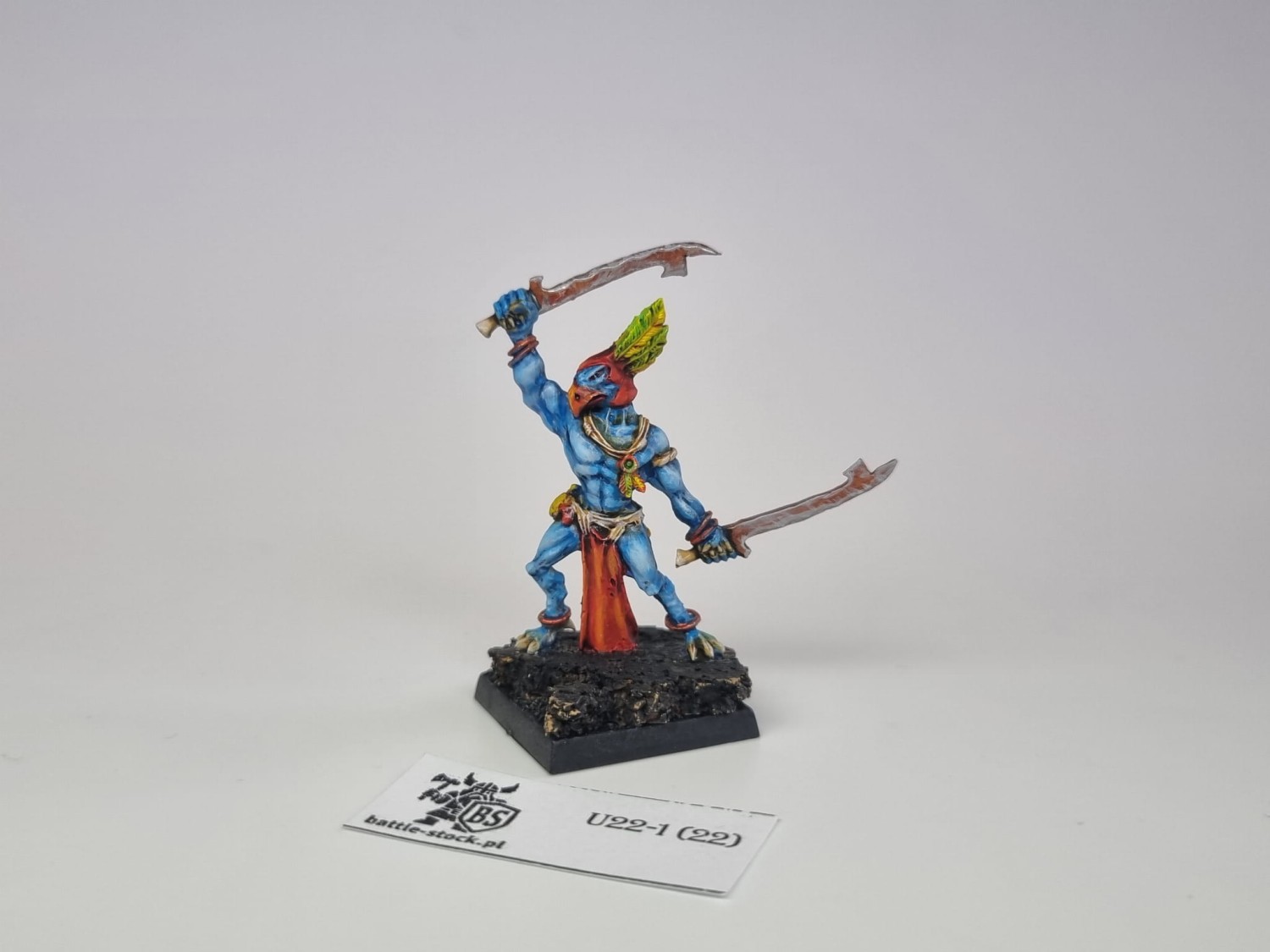 spellcrow vorak with two swords