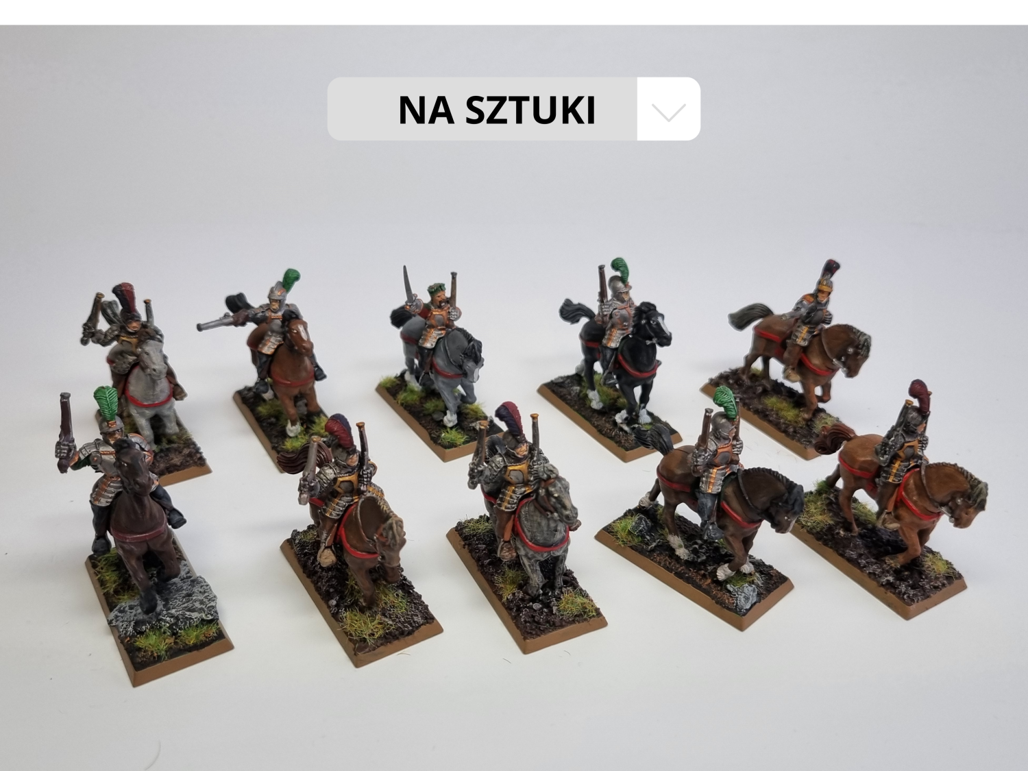 WFB empire pistolier metal