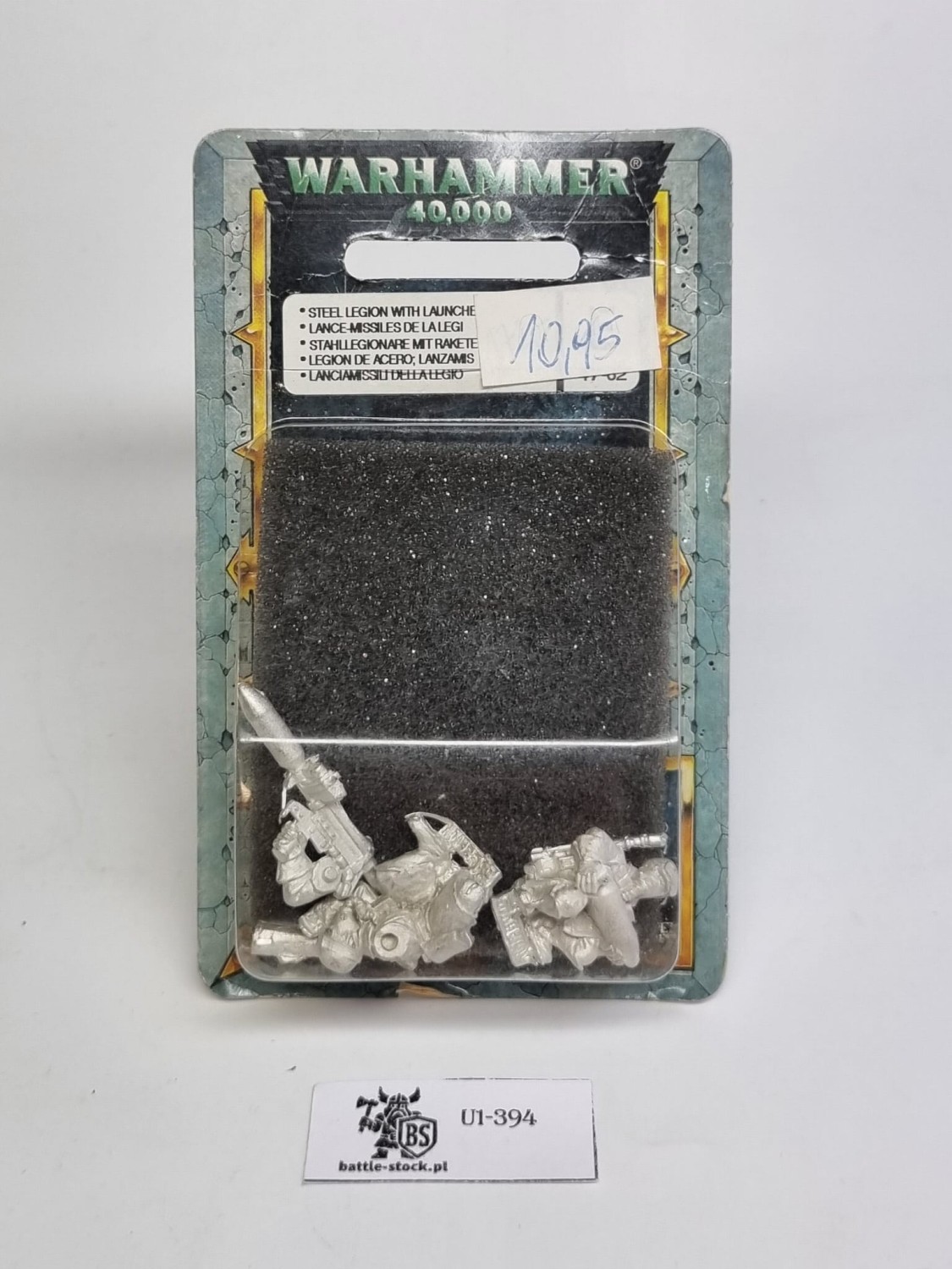 Steel legion with launcher (blister)