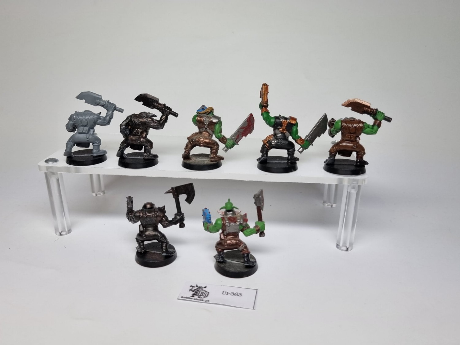 40k ork boyz box złożone