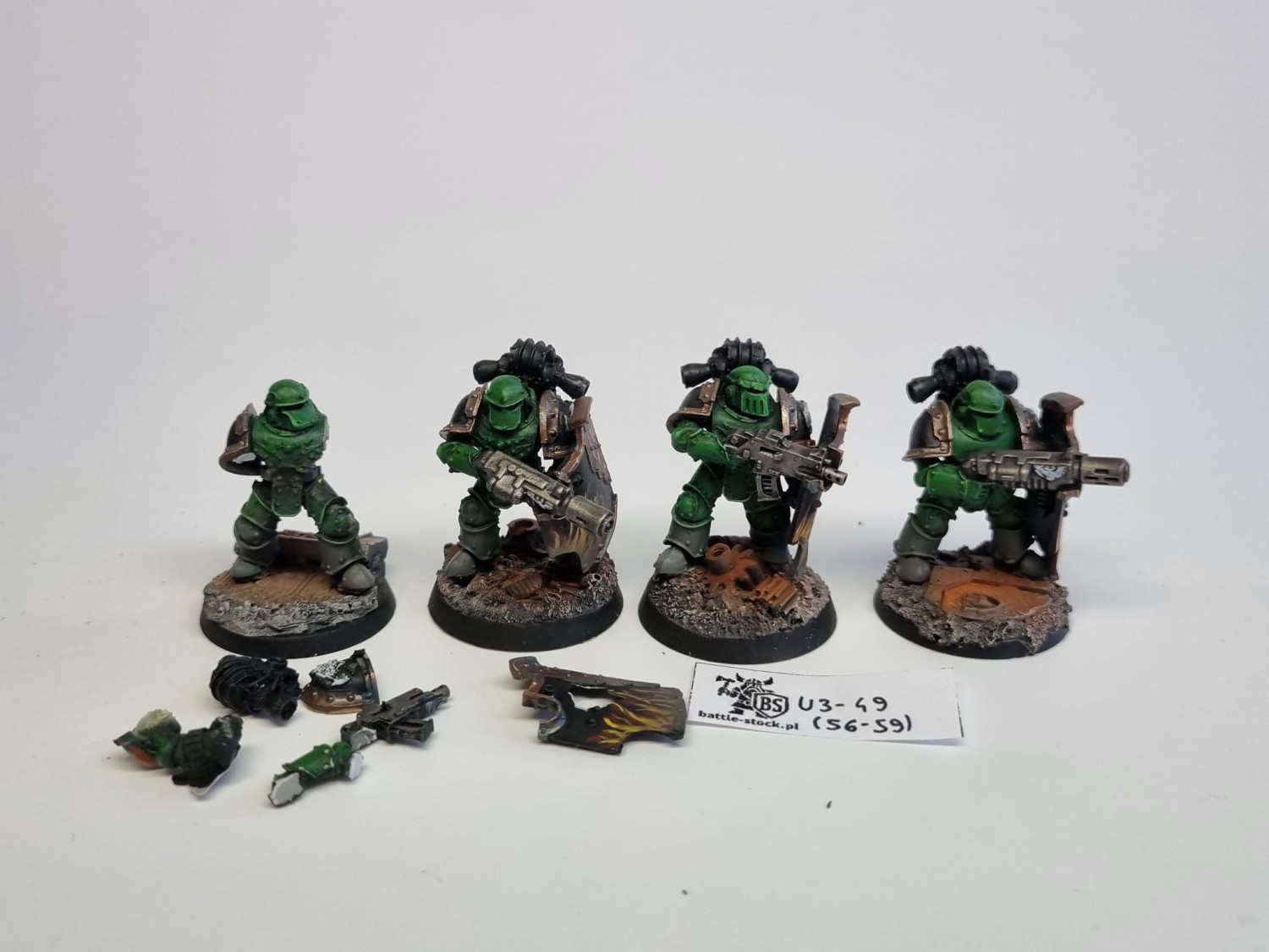 40k SM Legion MKIII Breacher Siege Squad FW