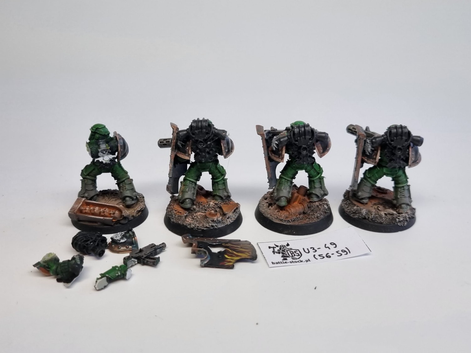 40k SM Legion MKIII Breacher Siege Squad FW
