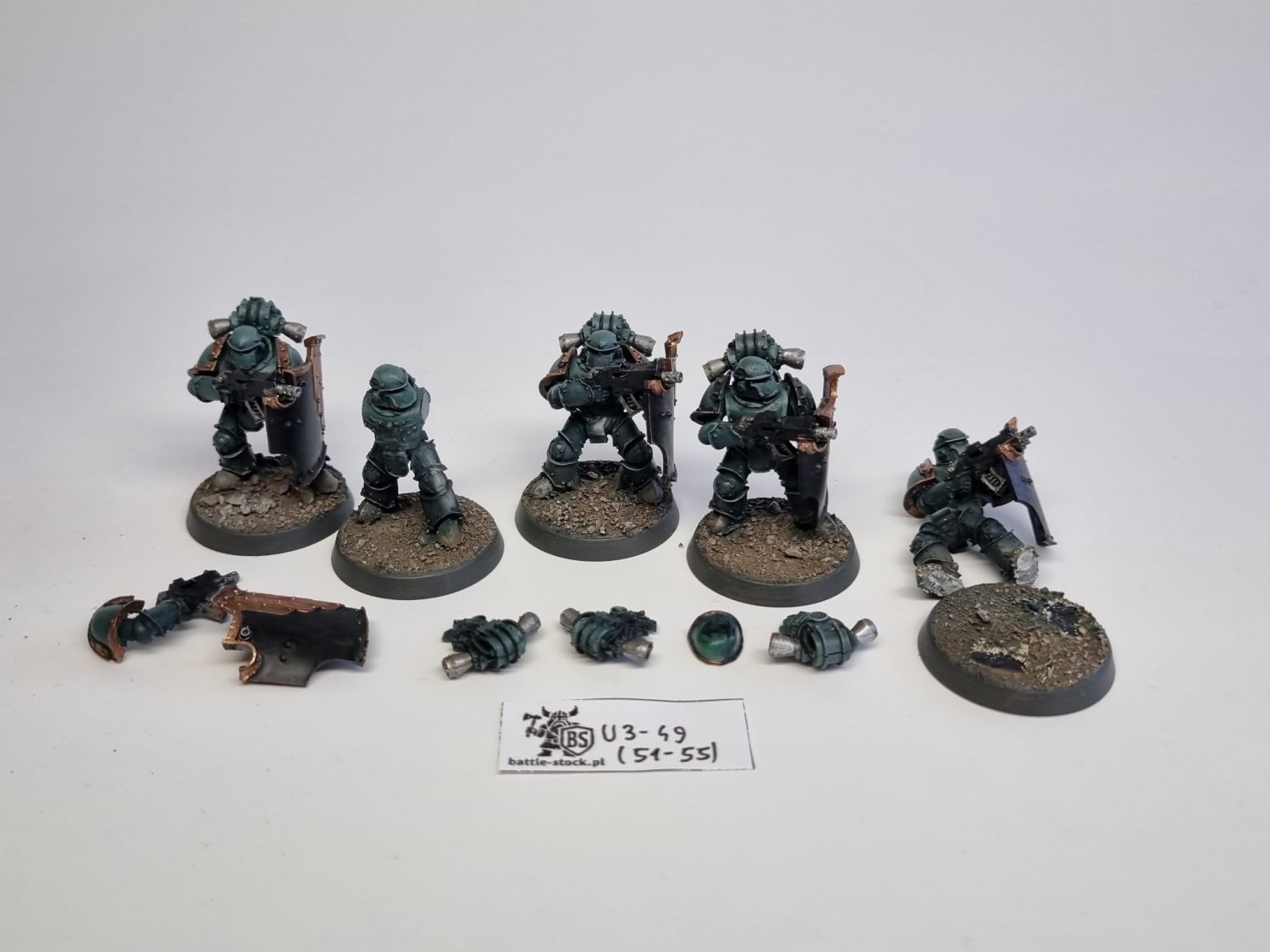 40k SM Legion MKIII Breacher Siege Squad FW