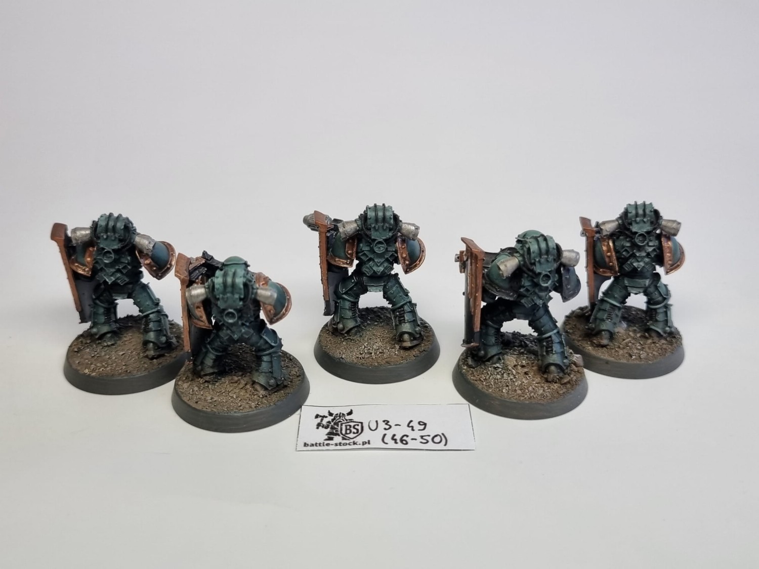 40k SM Legion MKIII Breacher Siege Squad FW