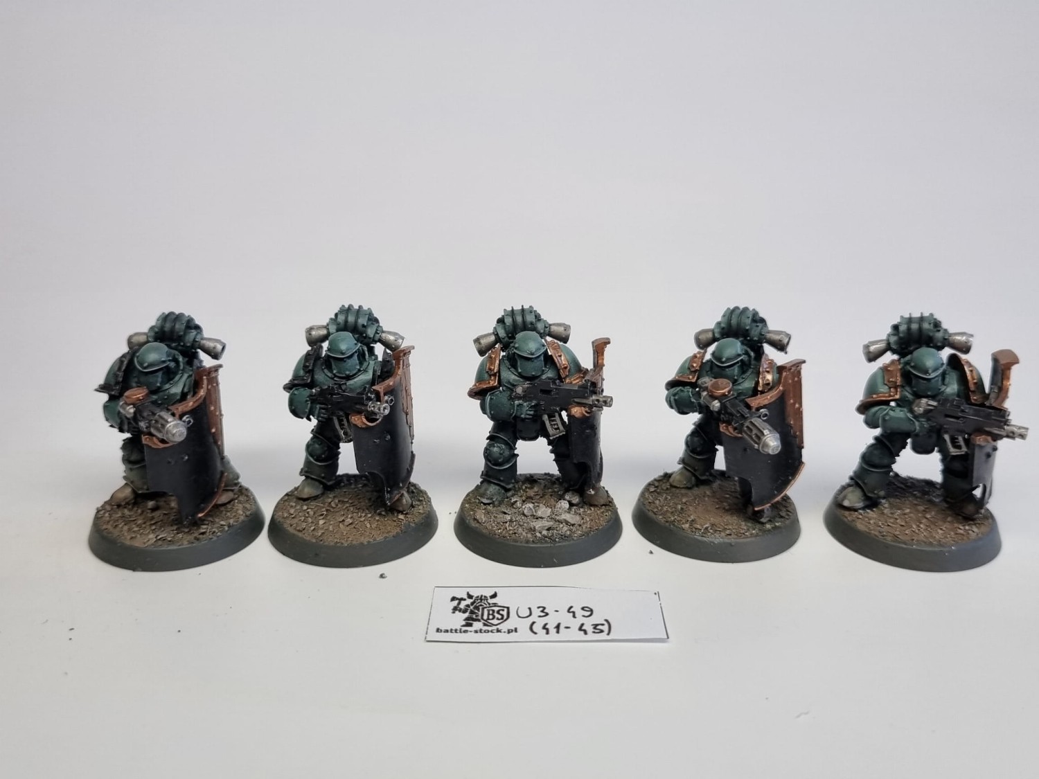 40k SM Legion MKIII Breacher Siege Squad FW
