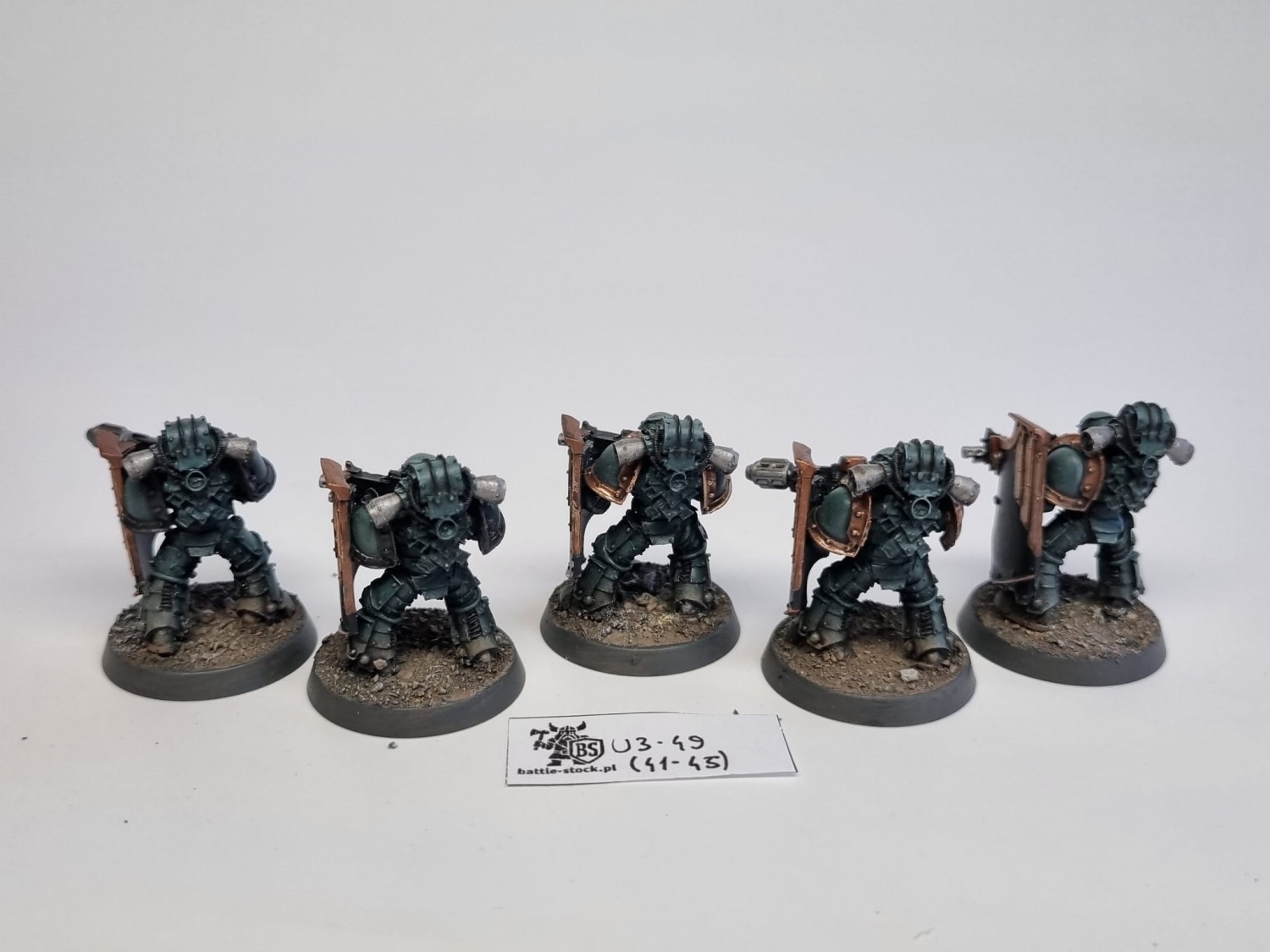 40k SM Legion MKIII Breacher Siege Squad FW