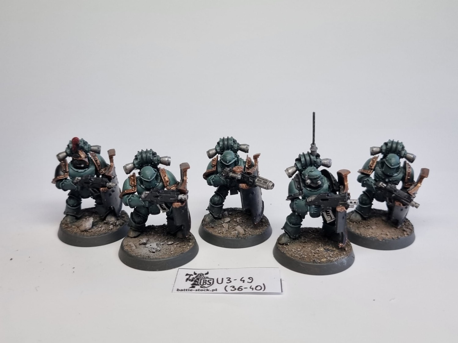 40k SM Legion MKIII Breacher Siege Squad FW