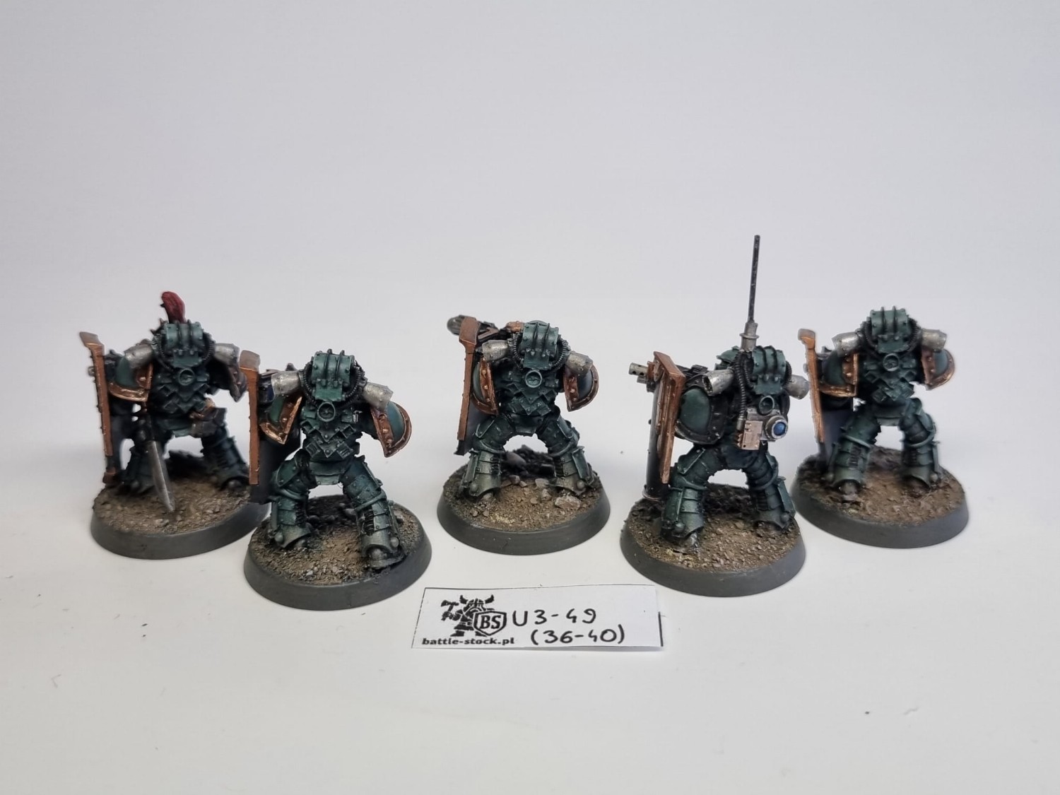 40k SM Legion MKIII Breacher Siege Squad FW