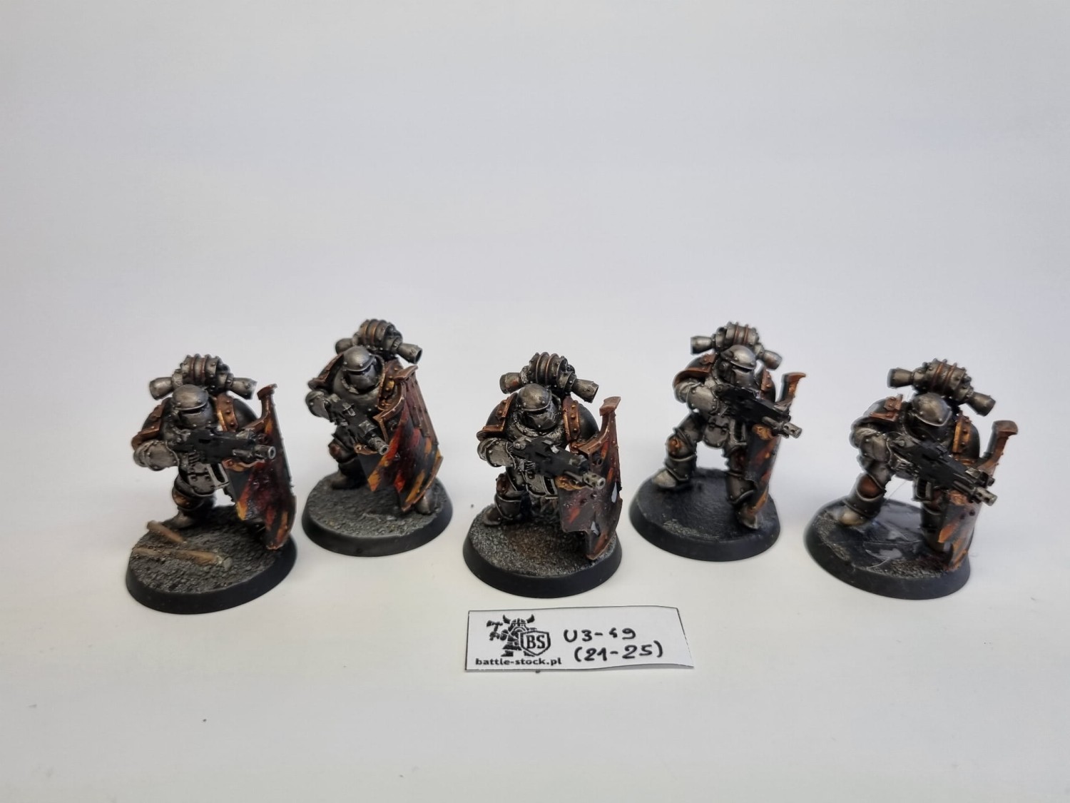 40k SM Legion MKIII Breacher Siege Squad FW