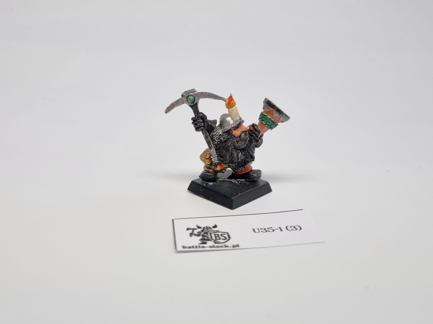 WFB dwarf Miners M