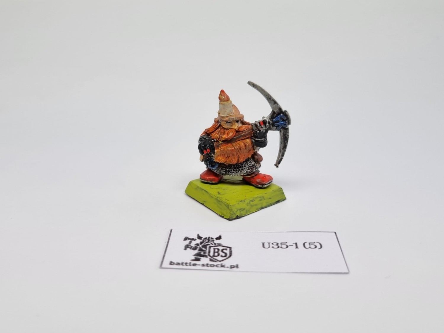 WFB dwarf Miners M