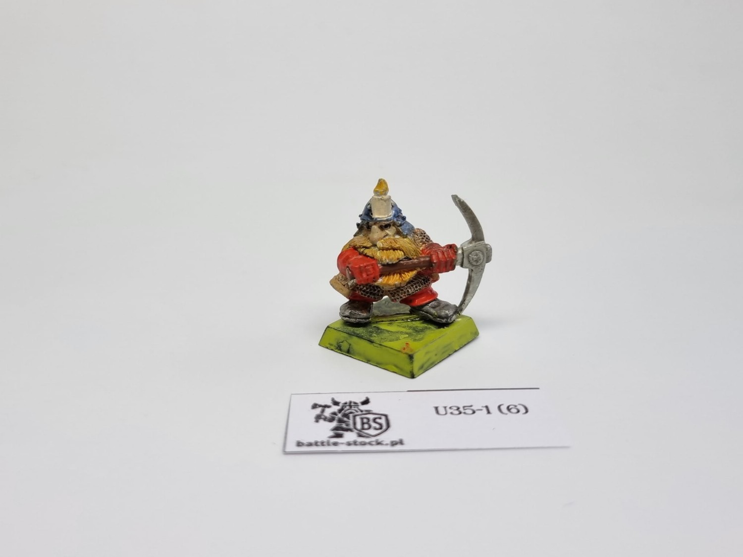 WFB dwarf Miners M