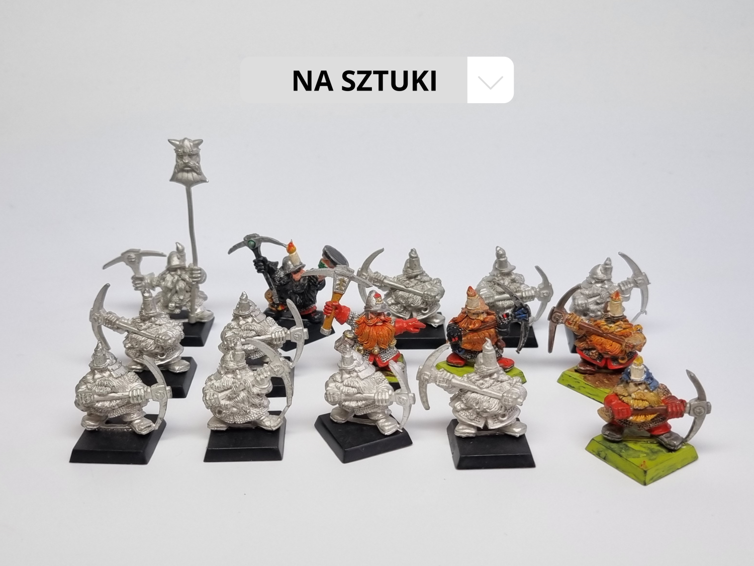 WFB dwarf Miners M