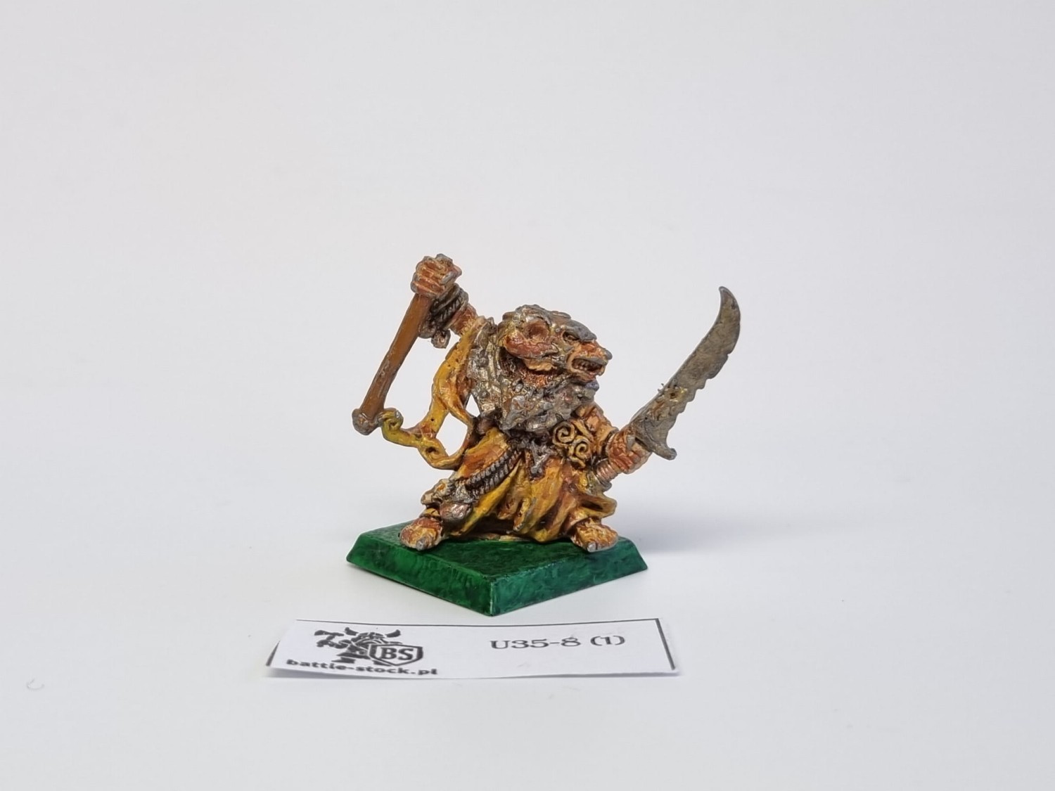 WFB skaven thanquol uszkodzony