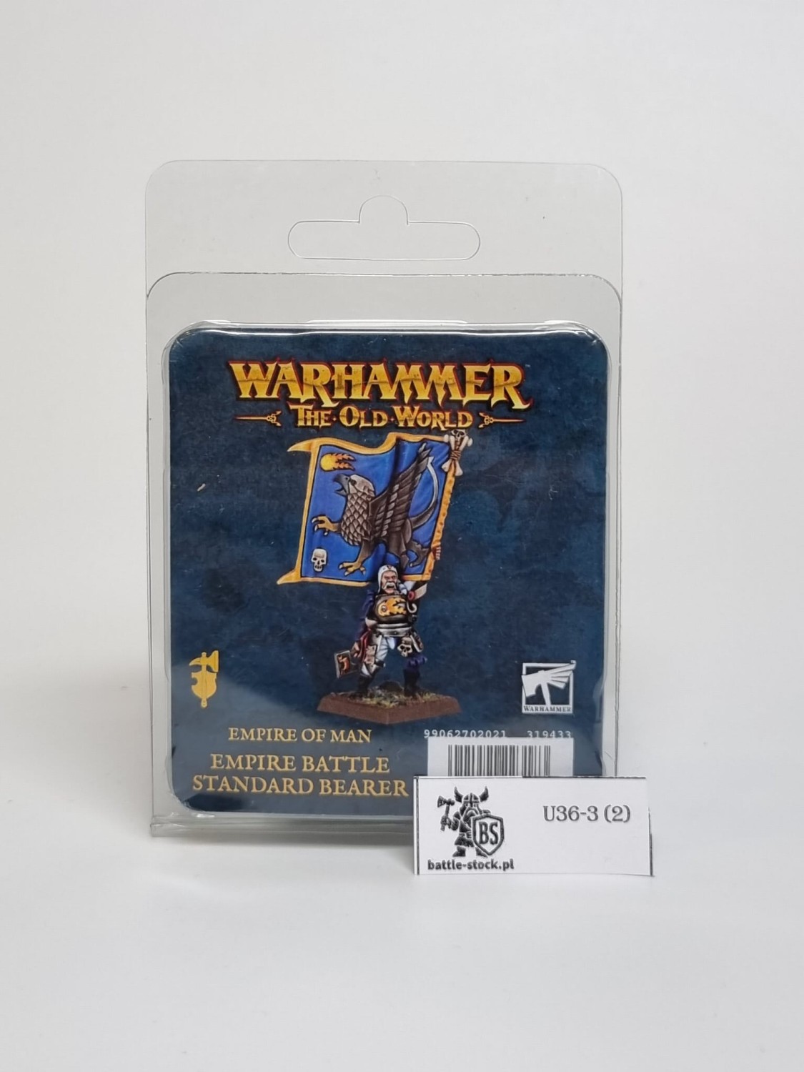 WFB Empire Battle Standar Bearer