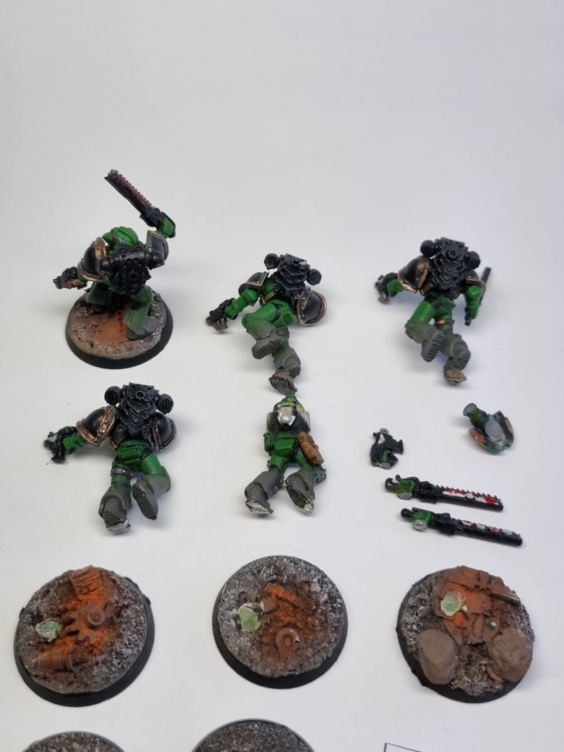 40k SM salamander wybrakowany assault squad