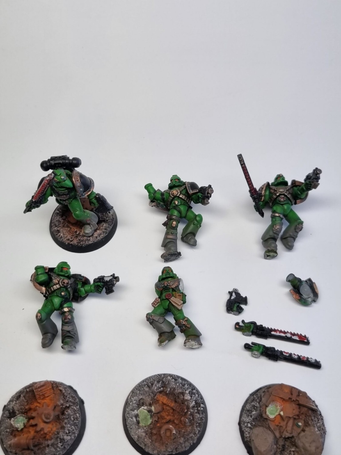 40k SM salamander wybrakowany assault squad