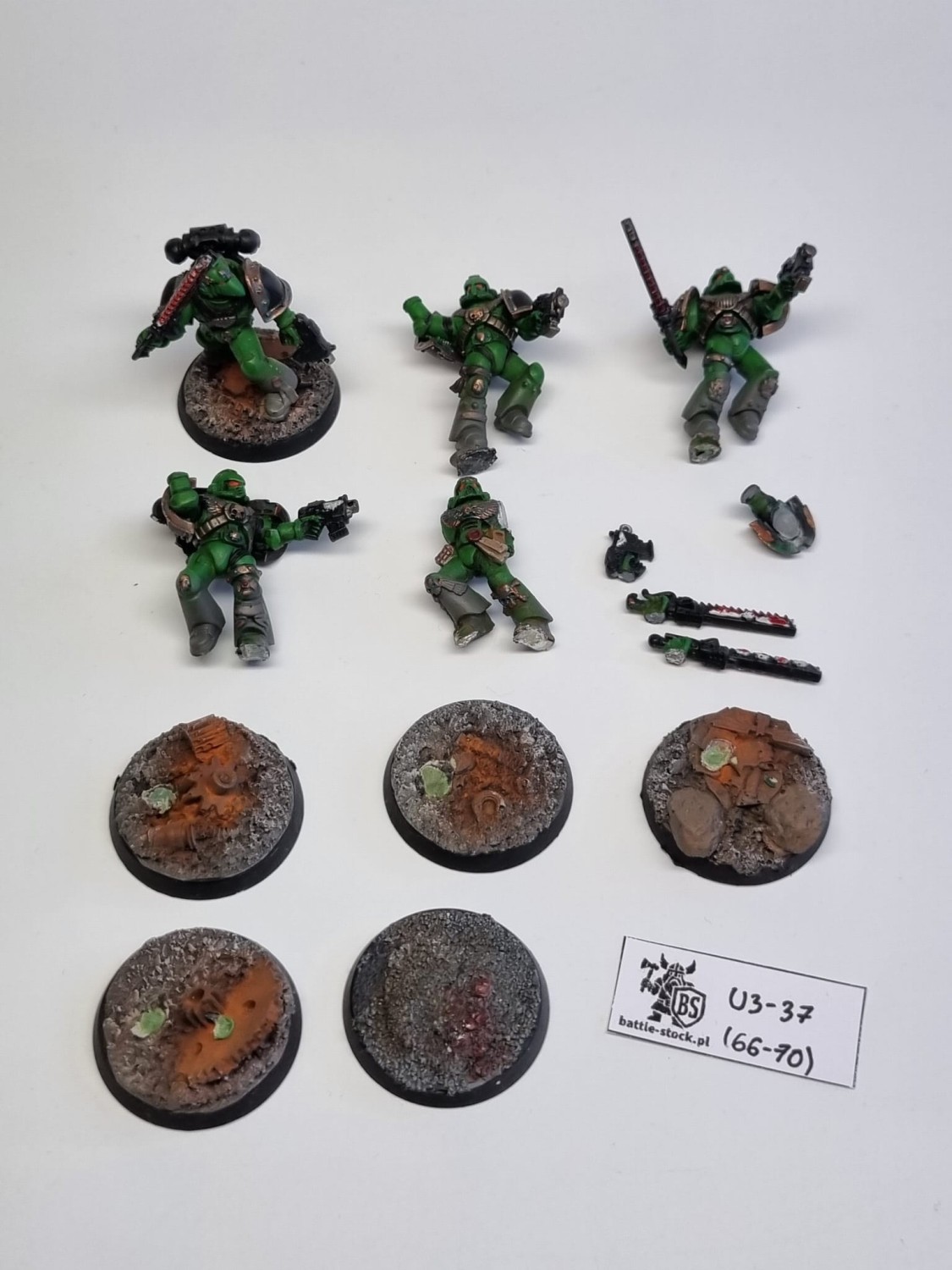 40k SM salamander wybrakowany assault squad
