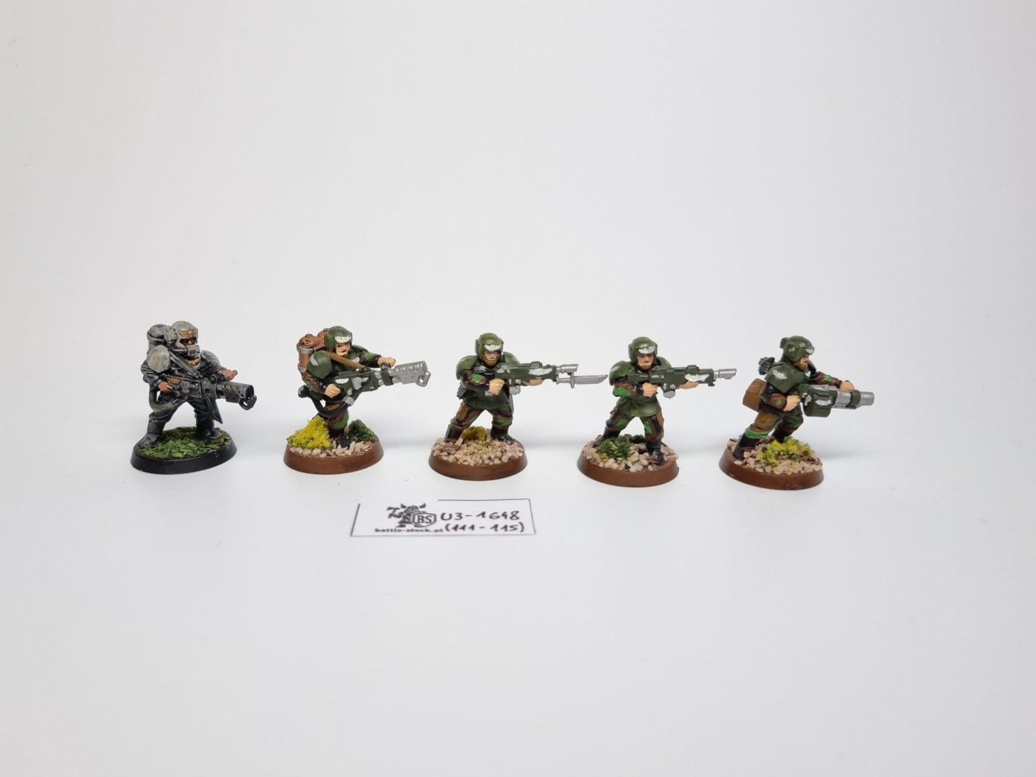 40k IG cadian shosck troops