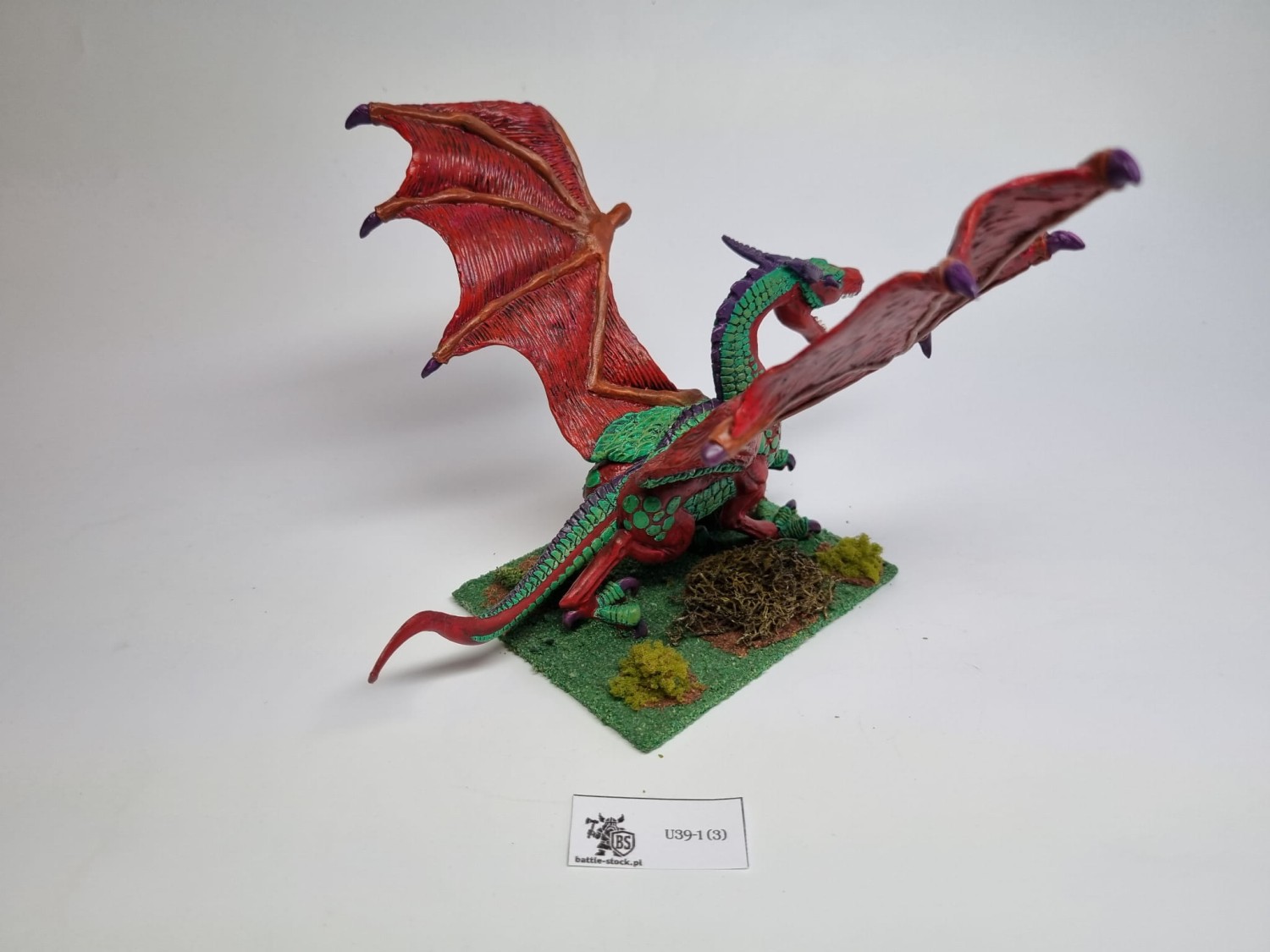 Harlequin red dragon