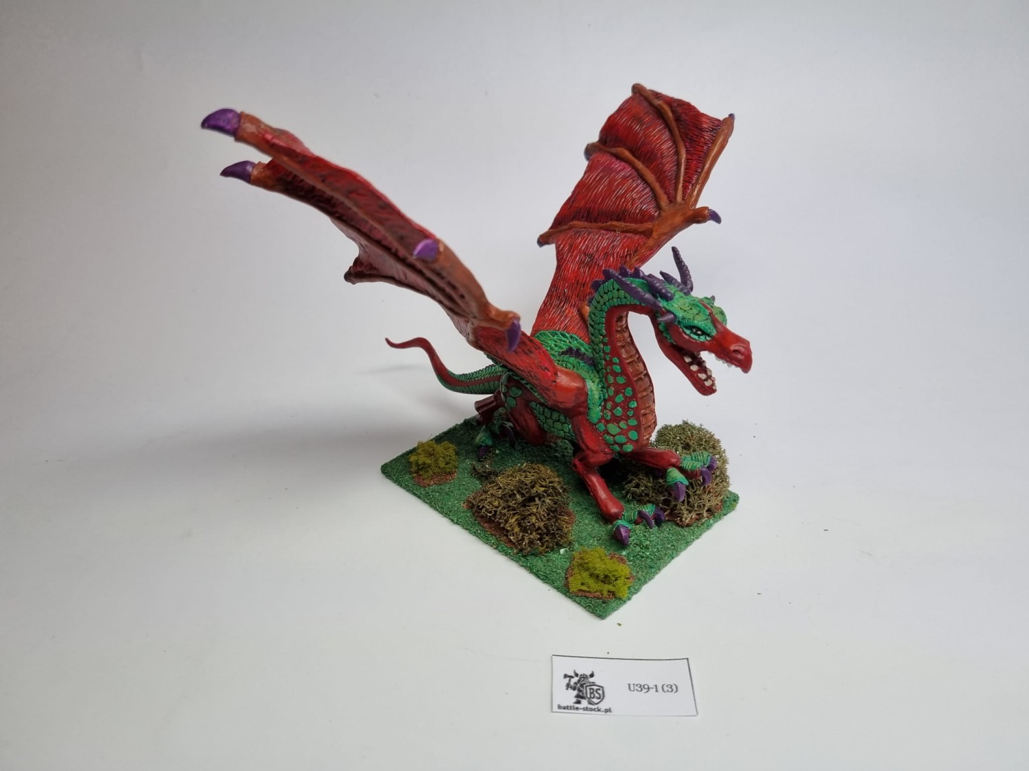 Harlequin red dragon