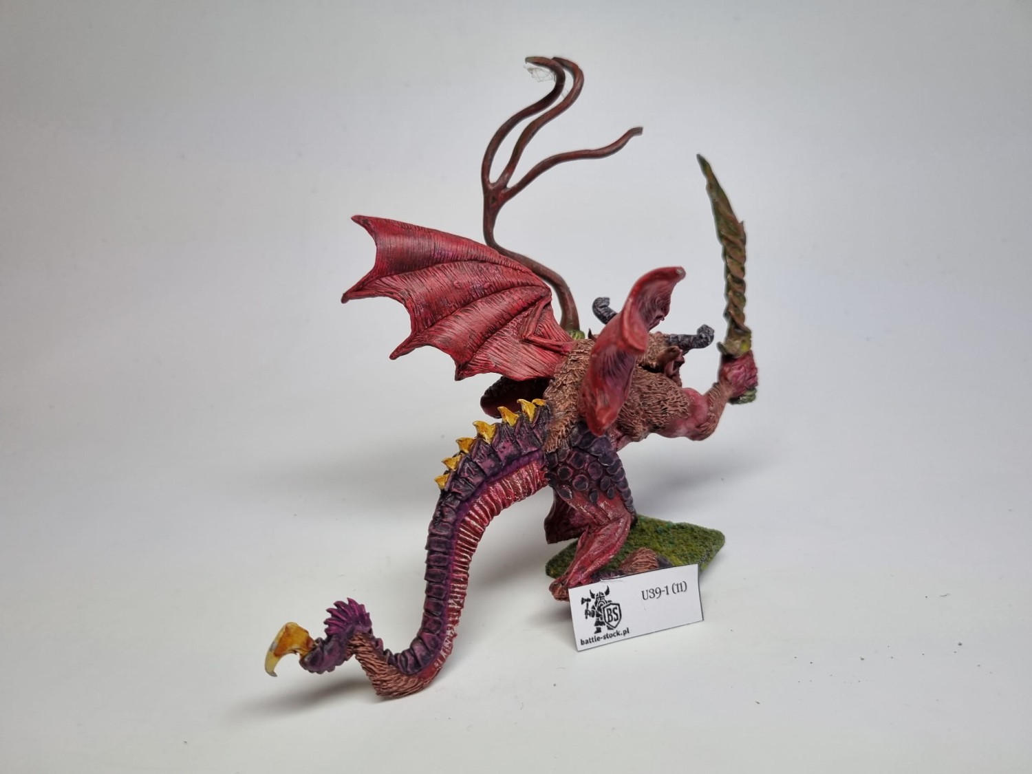 Ignius greater fire demon black tree design