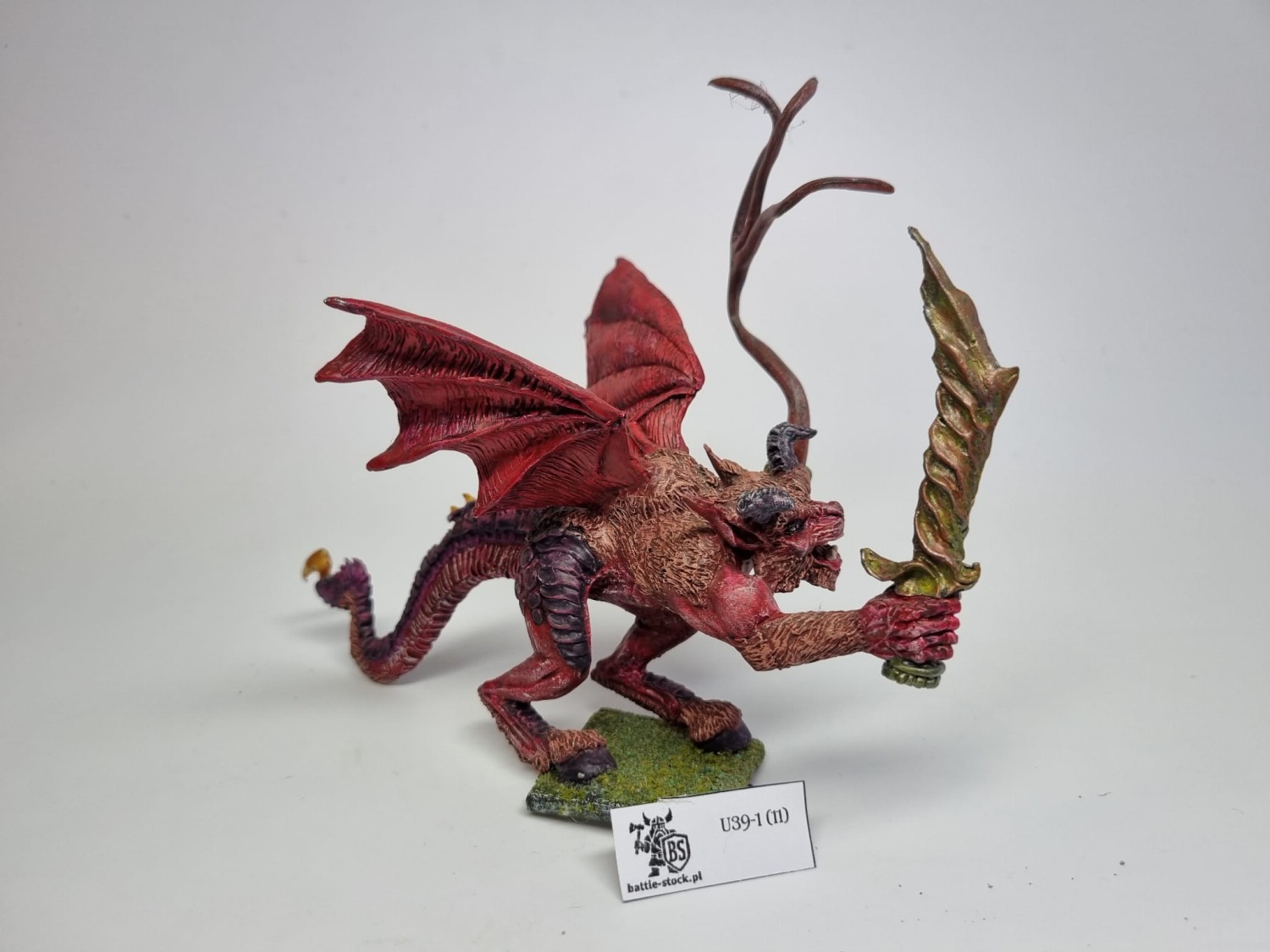 Ignius greater fire demon black tree design