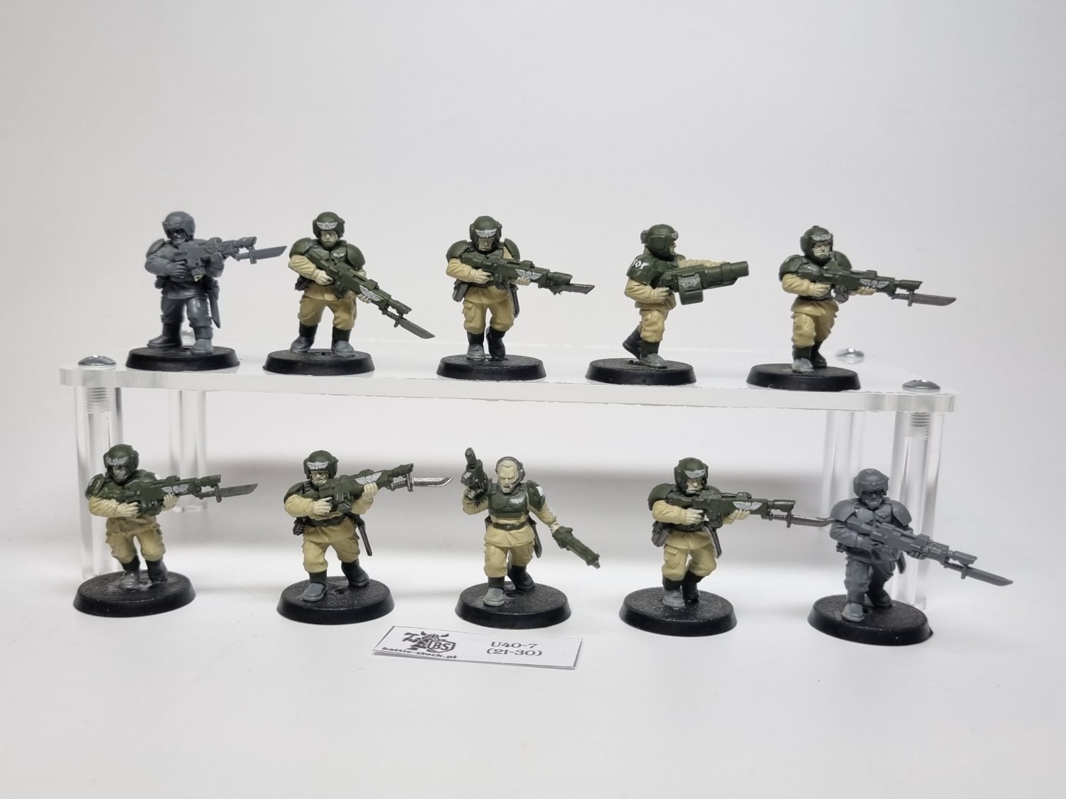40k IG cadian shock troops